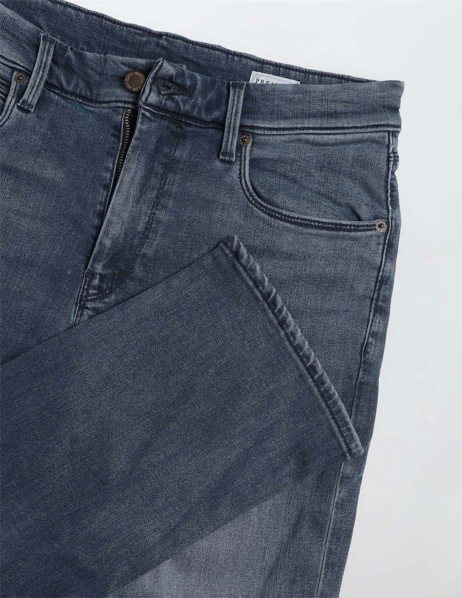 Harold Slim Straight Fit Blue Jeans Mid Blue - U.S. Polo Assn. India | Large