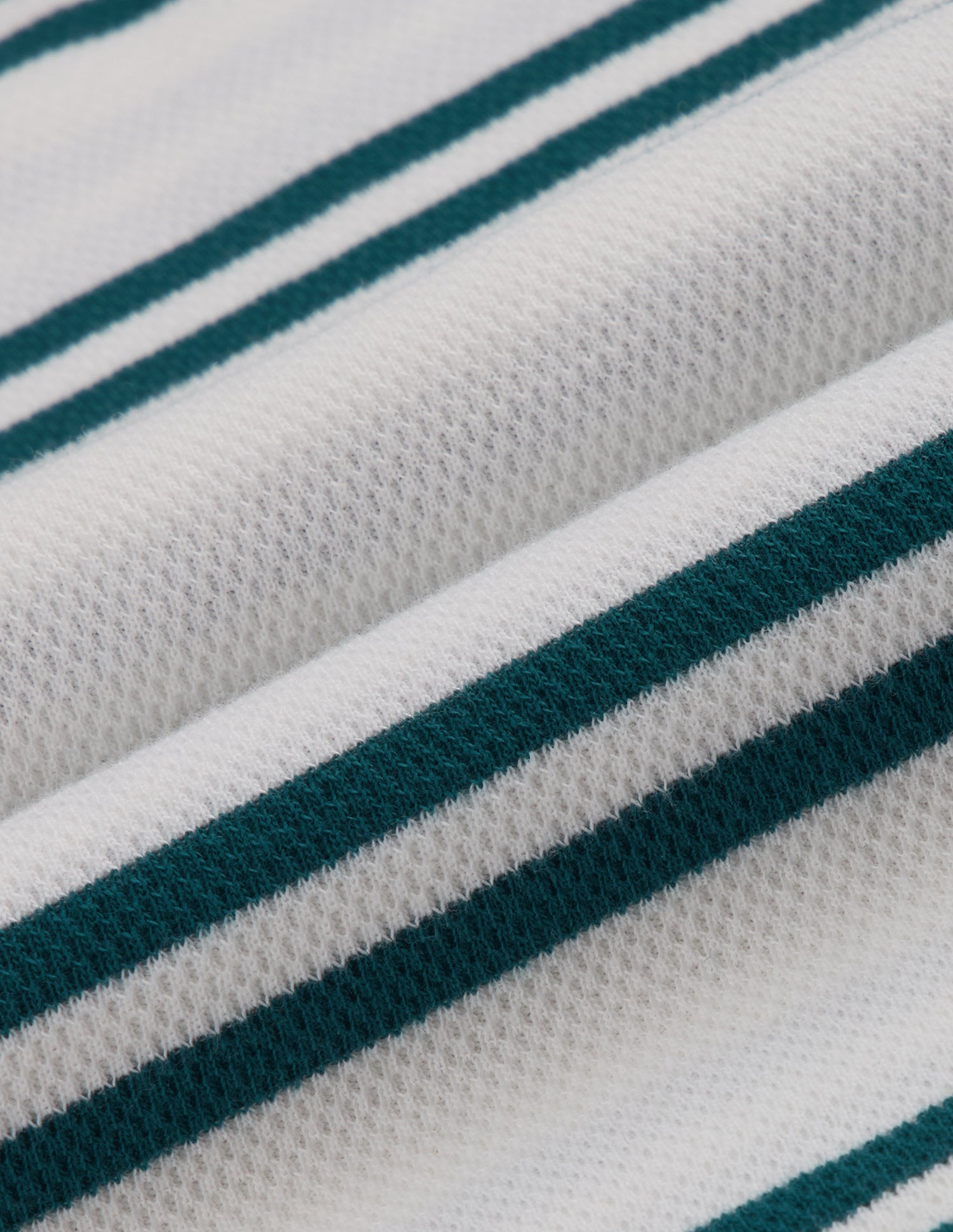 Horizontal Striped Regular Fit Polo Shirt Teal - U.S. Polo Assn. India | Large