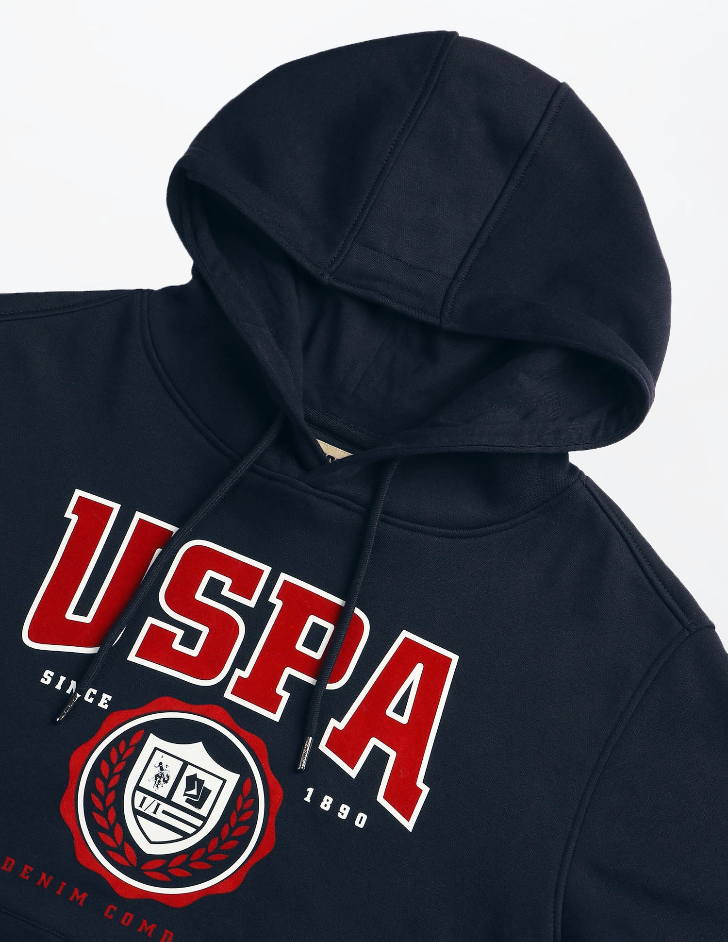 Brand Printed Regular Fit Sweatshirt Navy - U.S. POLO ASSN. | Large