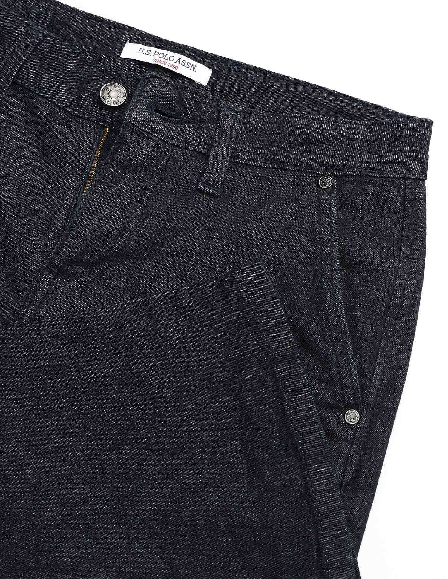 High Rise Bootcut Jeans Rinse Blue - U.S. Polo Assn. India | Large