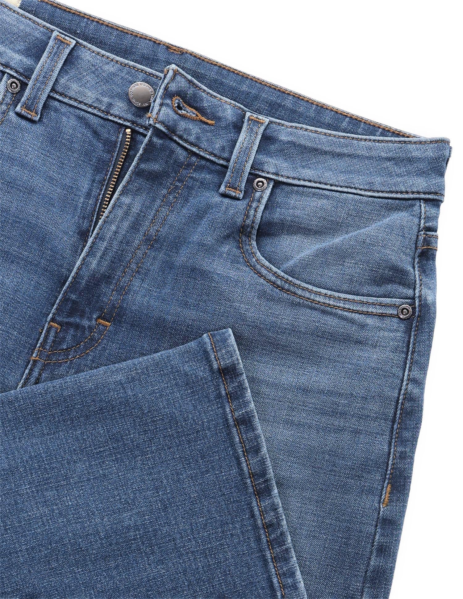 High Rise Ultra Wideleg Fit Jeans Dark Blue - U.S. Polo Assn. India | Large