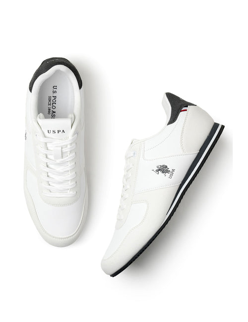 Men Sorrento 4.0 White Retro Sneakers