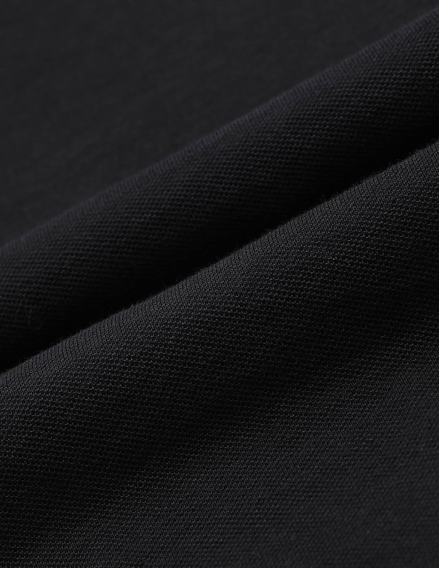 Pure Cotton Muscle Fit Polo Shirt Black - U.S. Polo Assn. India | Large