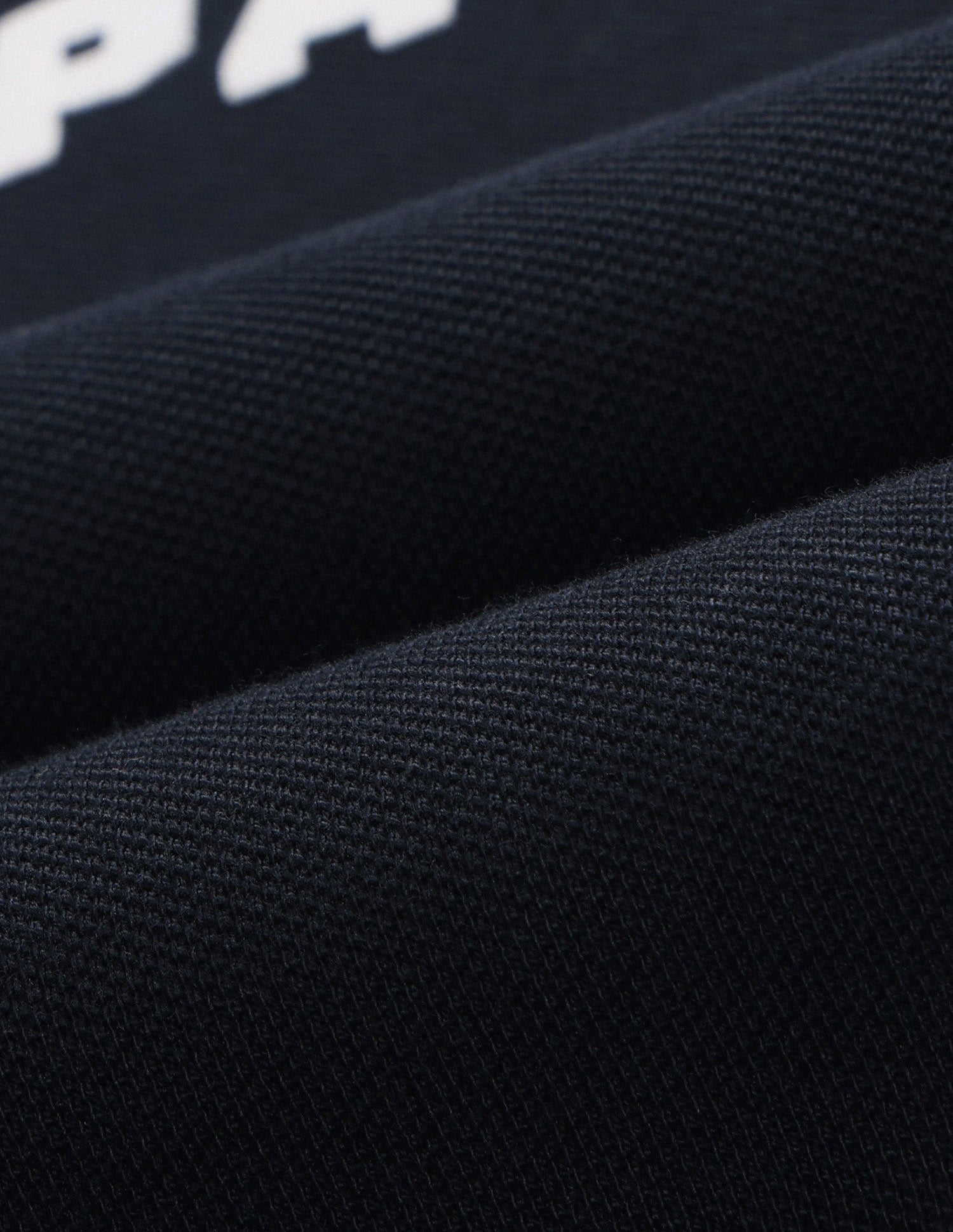 Typographic Printed Muscle Fit Polo Shirt Navy - U.S. POLO ASSN. | Large