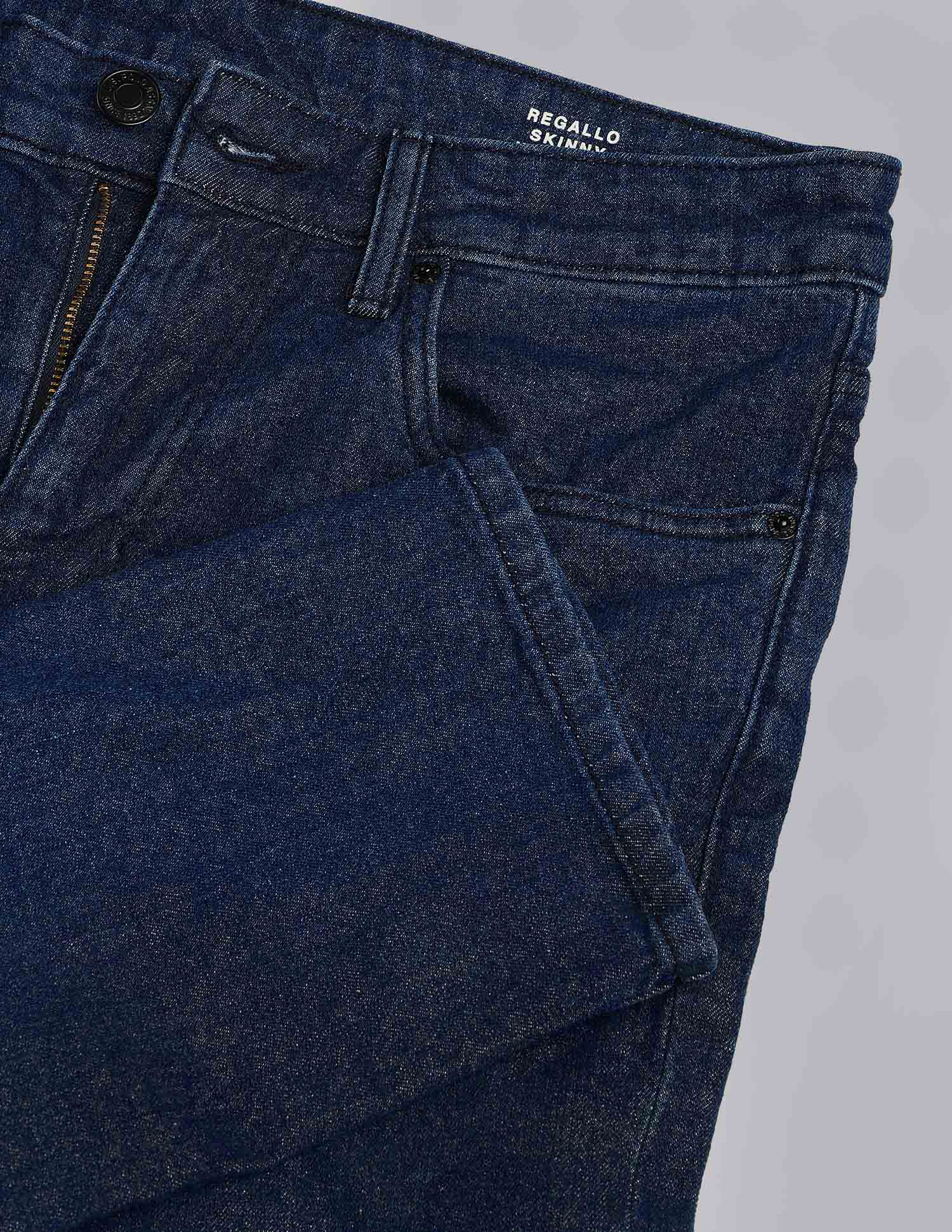 Regallo Skinny Fit Blue Jeans Blue - U.S. Polo Assn. India | Large