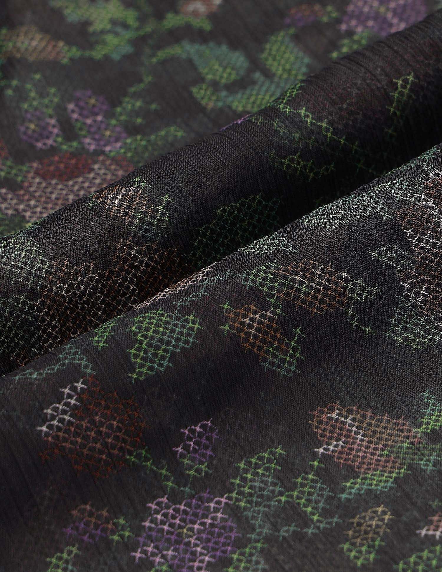 Sheer Floral Printed Lace Top Multi - U.S. POLO ASSN. | Large