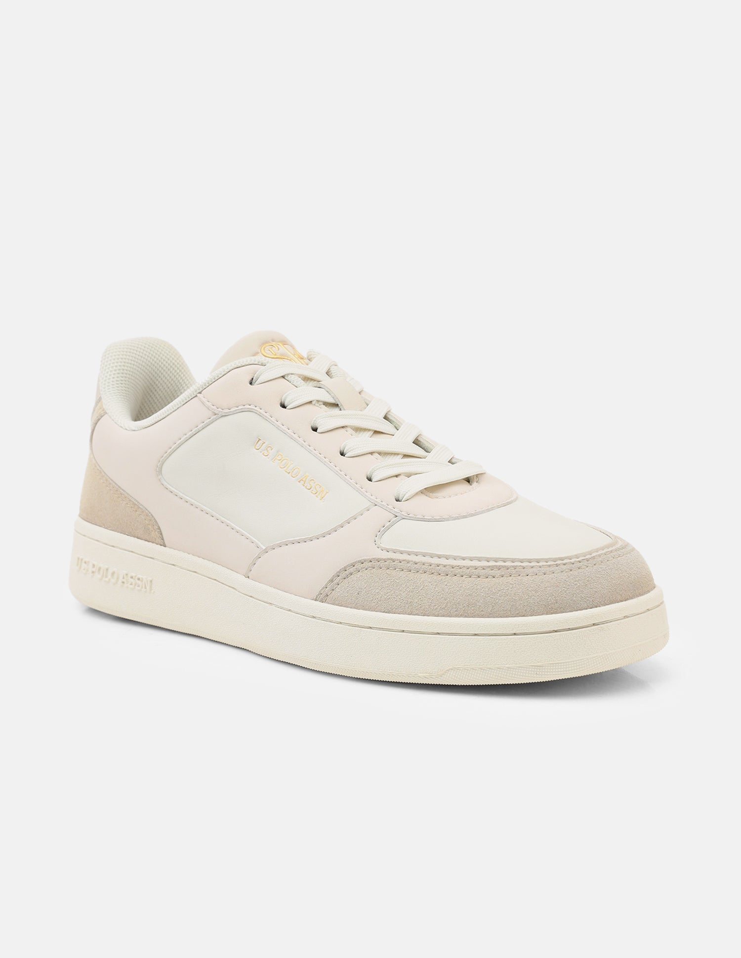 Colour Blocked Reina Sneakers Beige - U.S. Polo Assn. India | Large