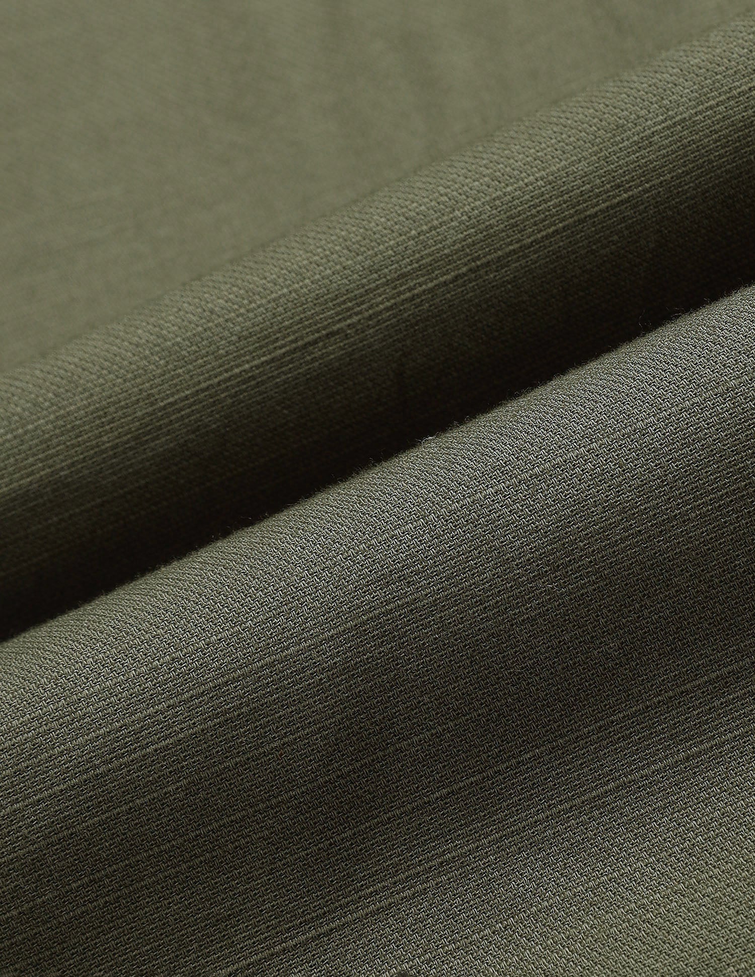 Textured Regular Fit Shirt Olive - U.S. Polo Assn. India | Large