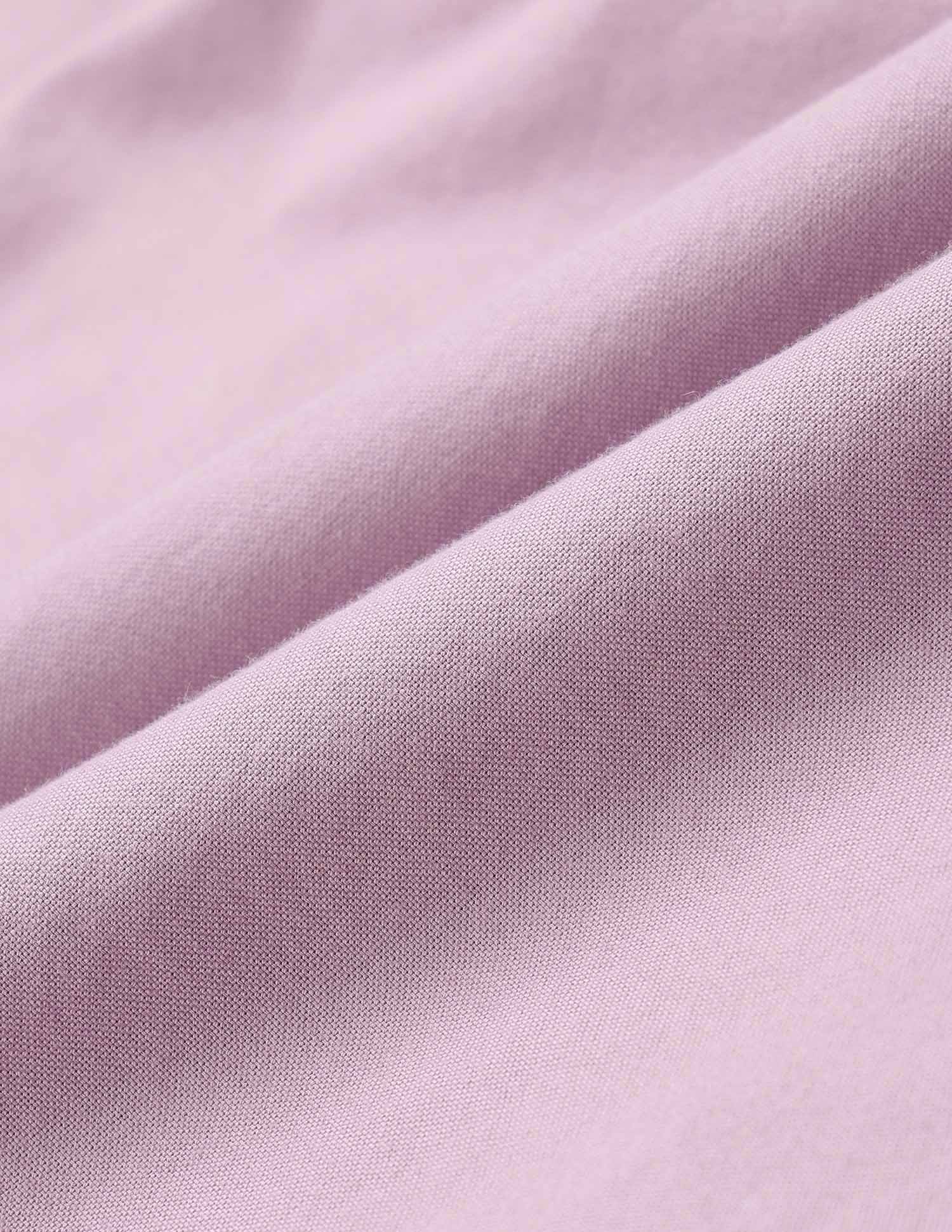 Tailored Fit Pure Cotton Oxford Shirt Lavender - U.S. Polo Assn. India | Large