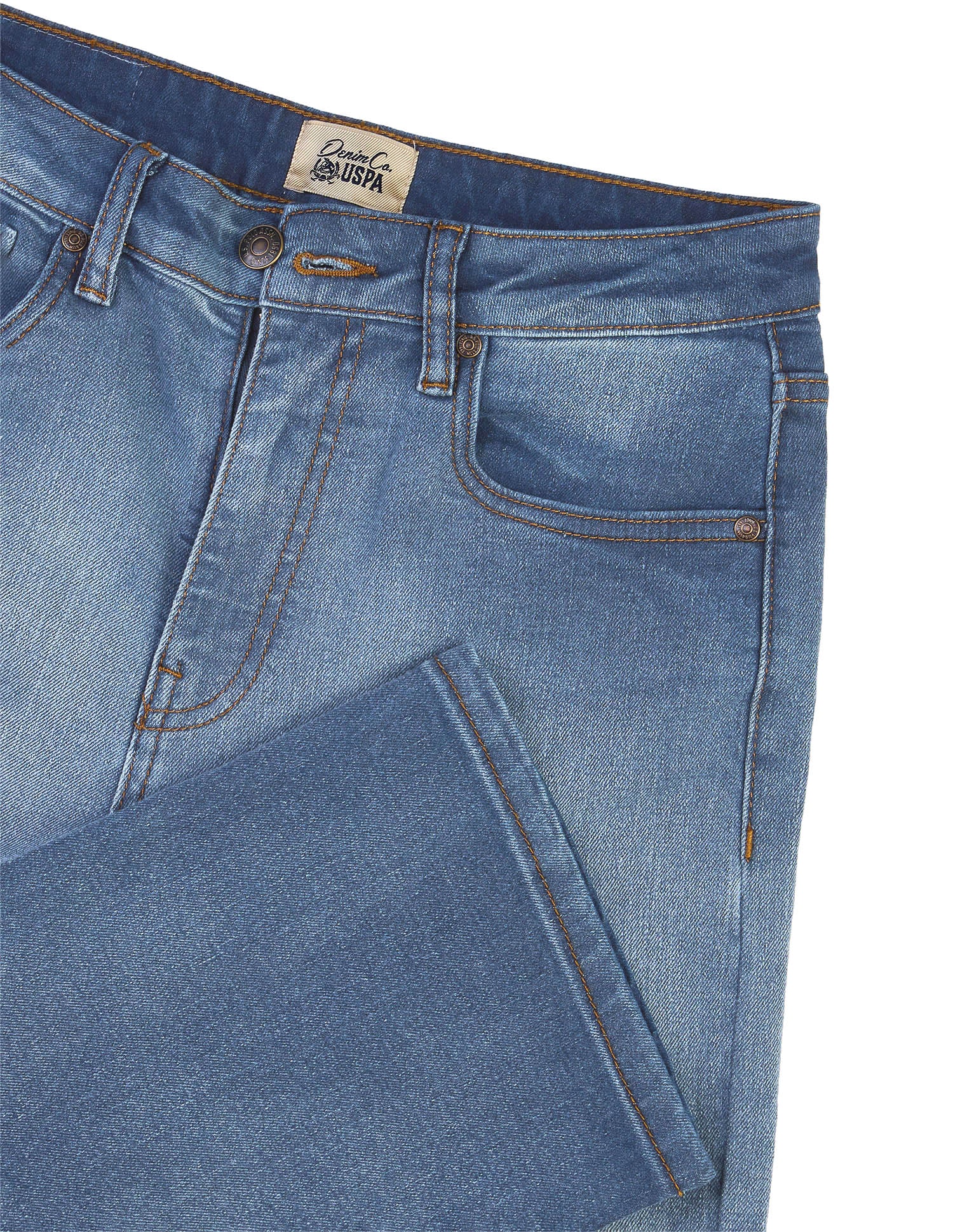 Flared Fit Blue Jeans Dark Blue - U.S. Polo Assn. India | Large