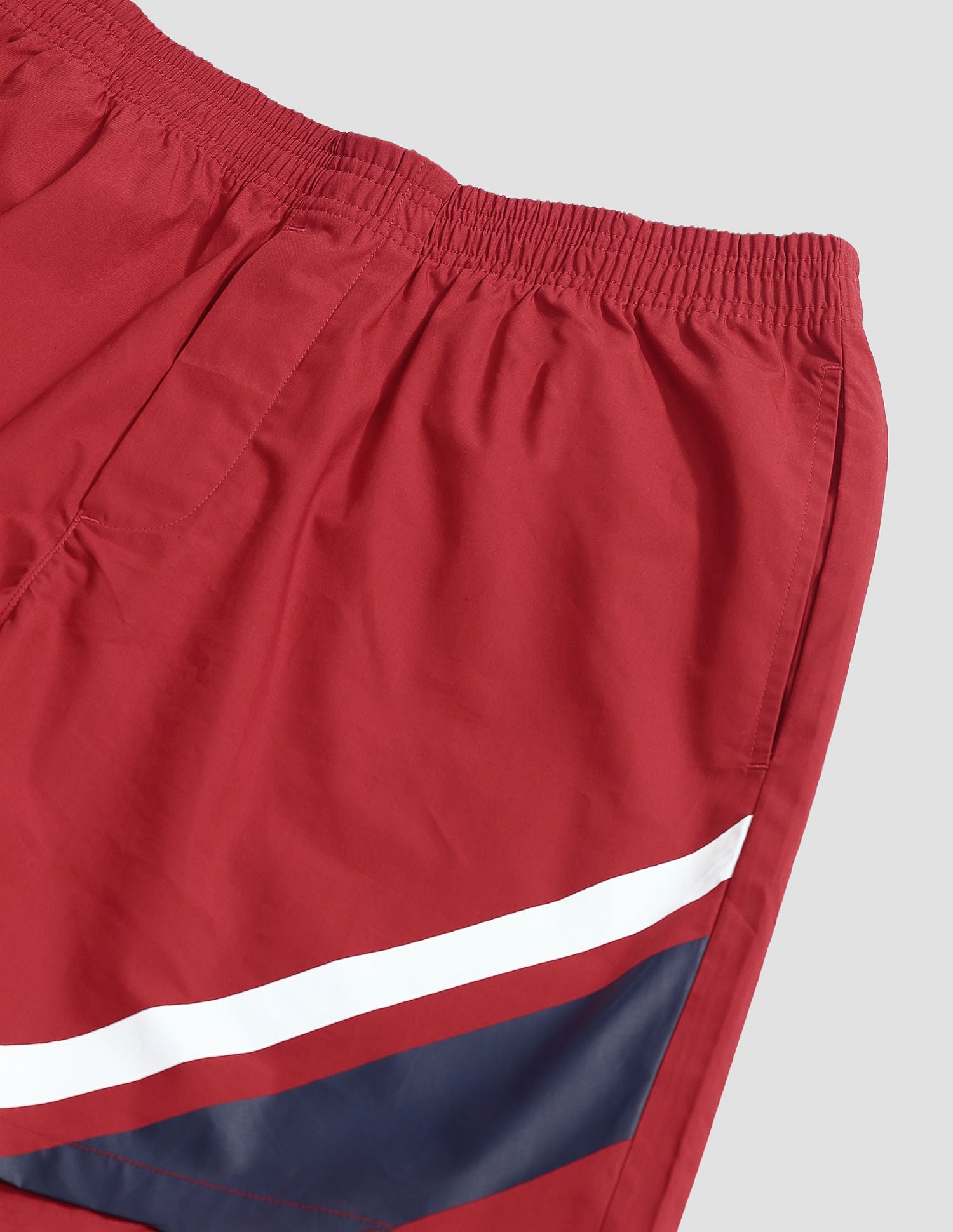 Mid Rise Solid OEX06 Shorts - Pack Of 1 Red Paneled - U.S. POLO ASSN. | Large