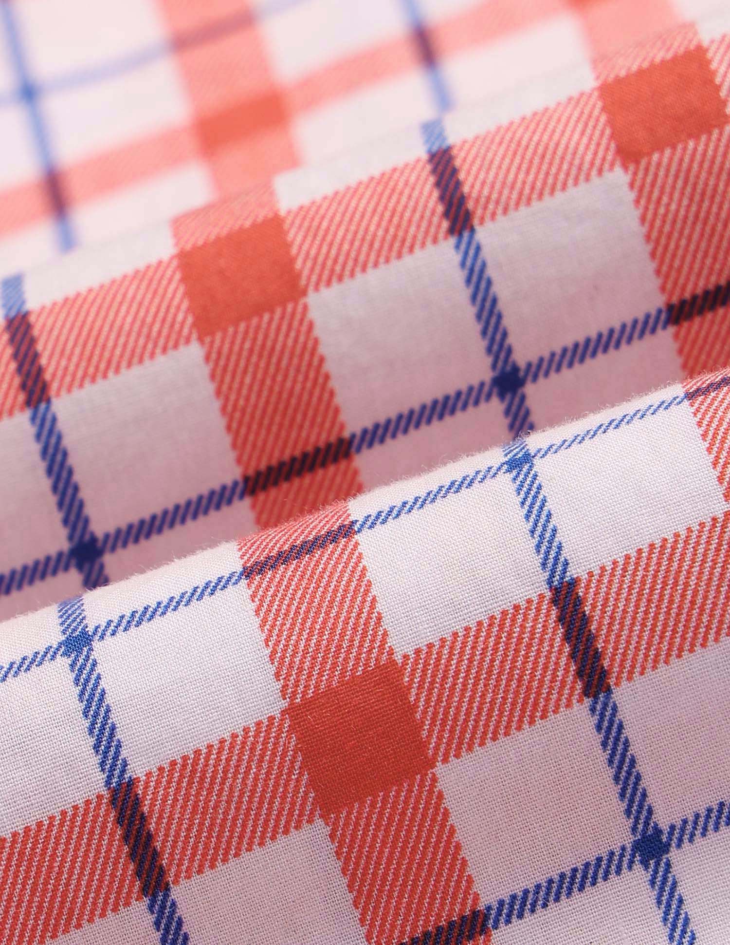 Twill Check Shirt Red - U.S. POLO ASSN. | Large