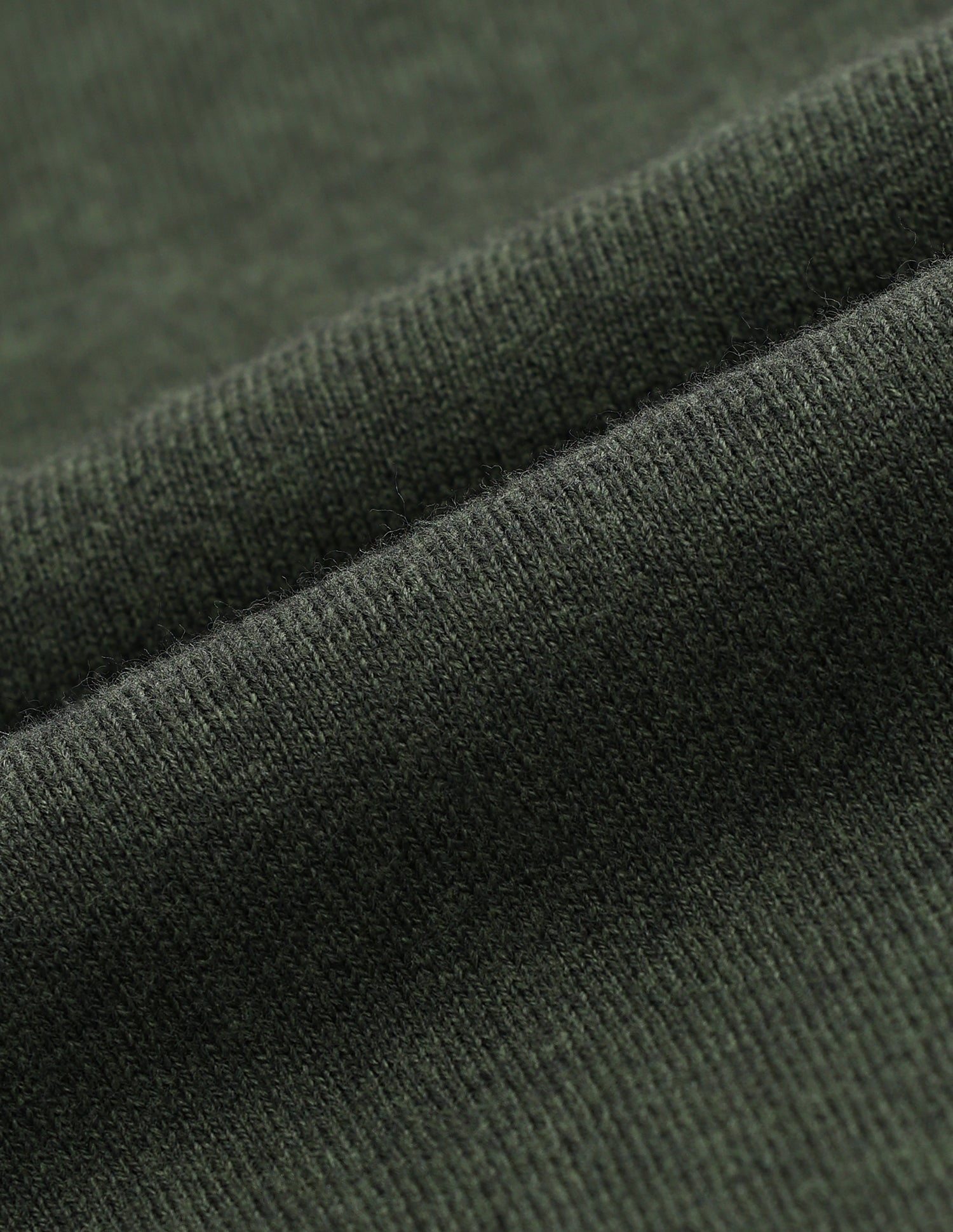 Textured Regular Fit Sweater Dark Green - U.S. Polo Assn. India | Large