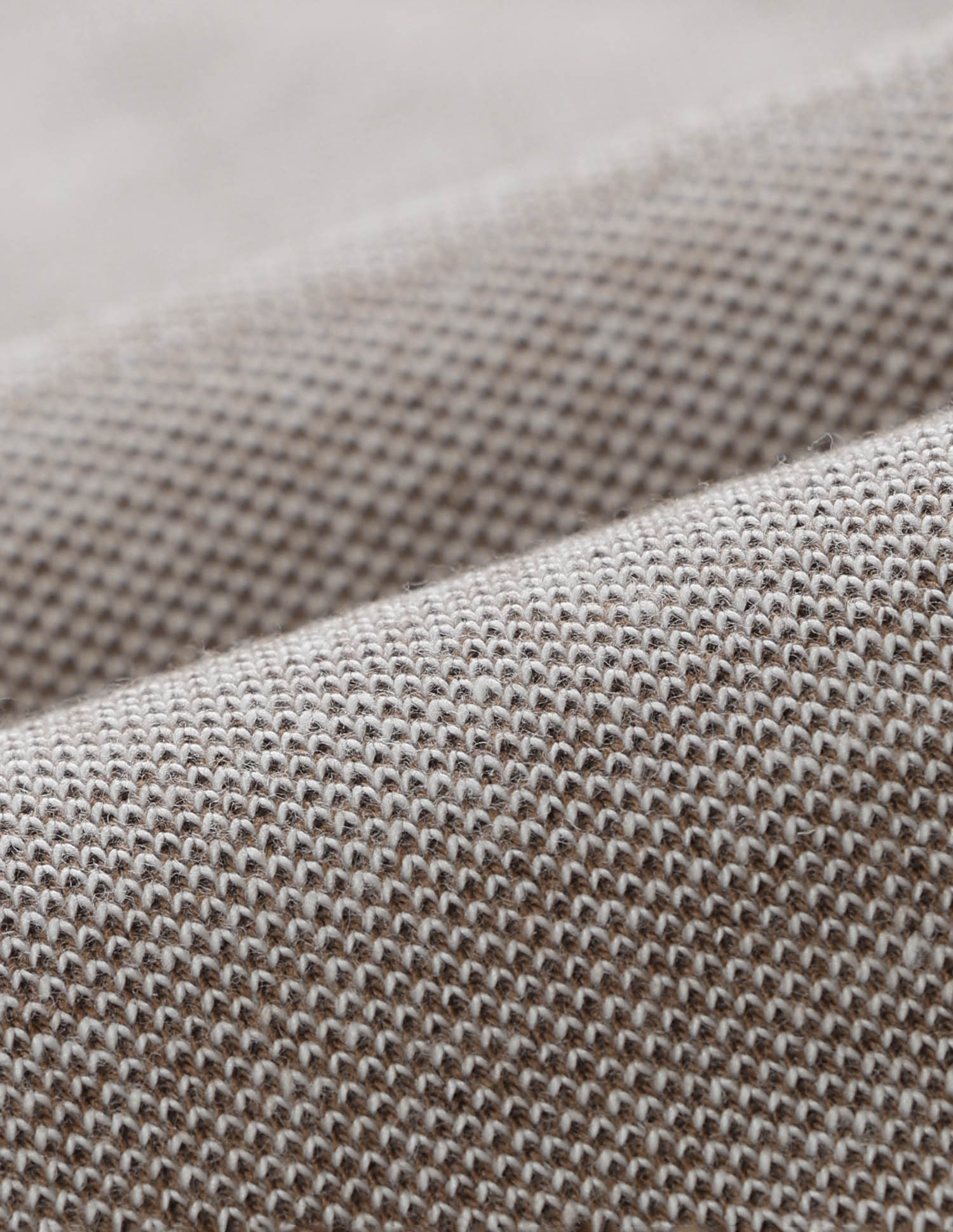 Heathered Regular Fit Polo Shirt Light Beige - U.S. POLO ASSN. | Large