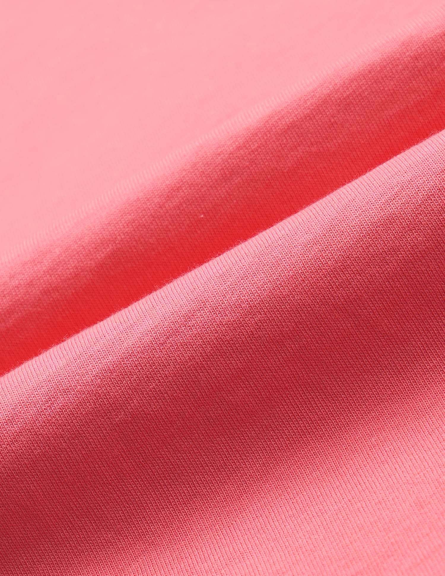 Girls Puff Print Regular Fit T-Shirt Coral - U.S. POLO ASSN. | Large