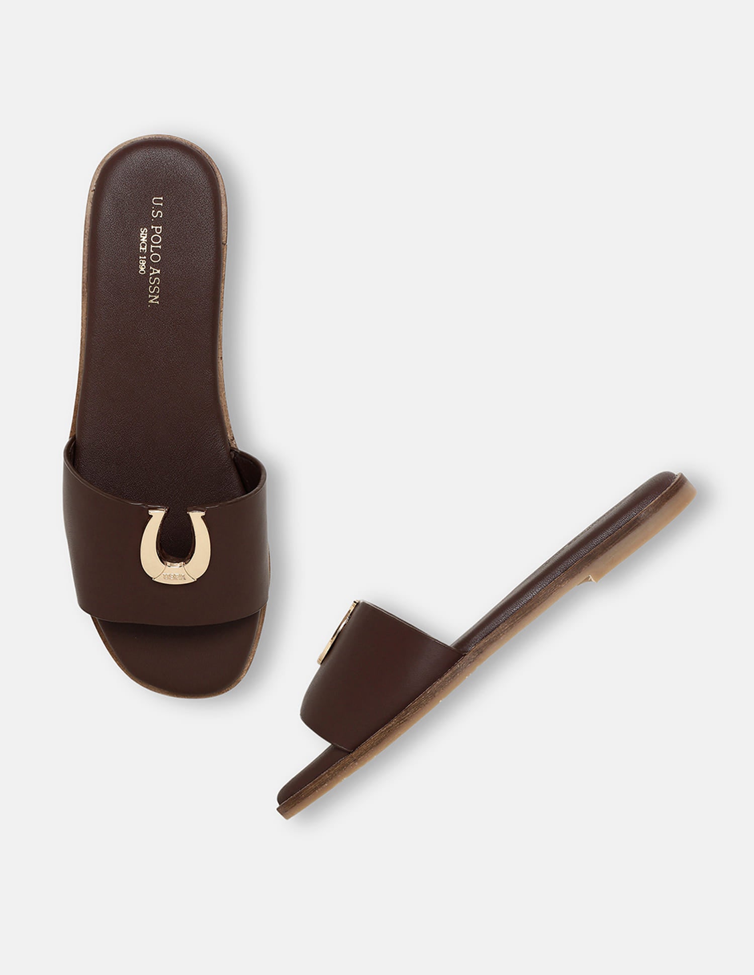 Solvere Slip-On Flats Tan - U.S. Polo Assn. India | Large