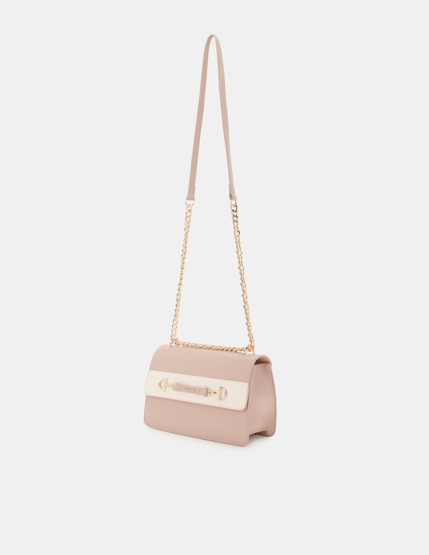 Women Anya Colour Blocked Crossbody Bag Nude - U.S. Polo Assn. India | Large