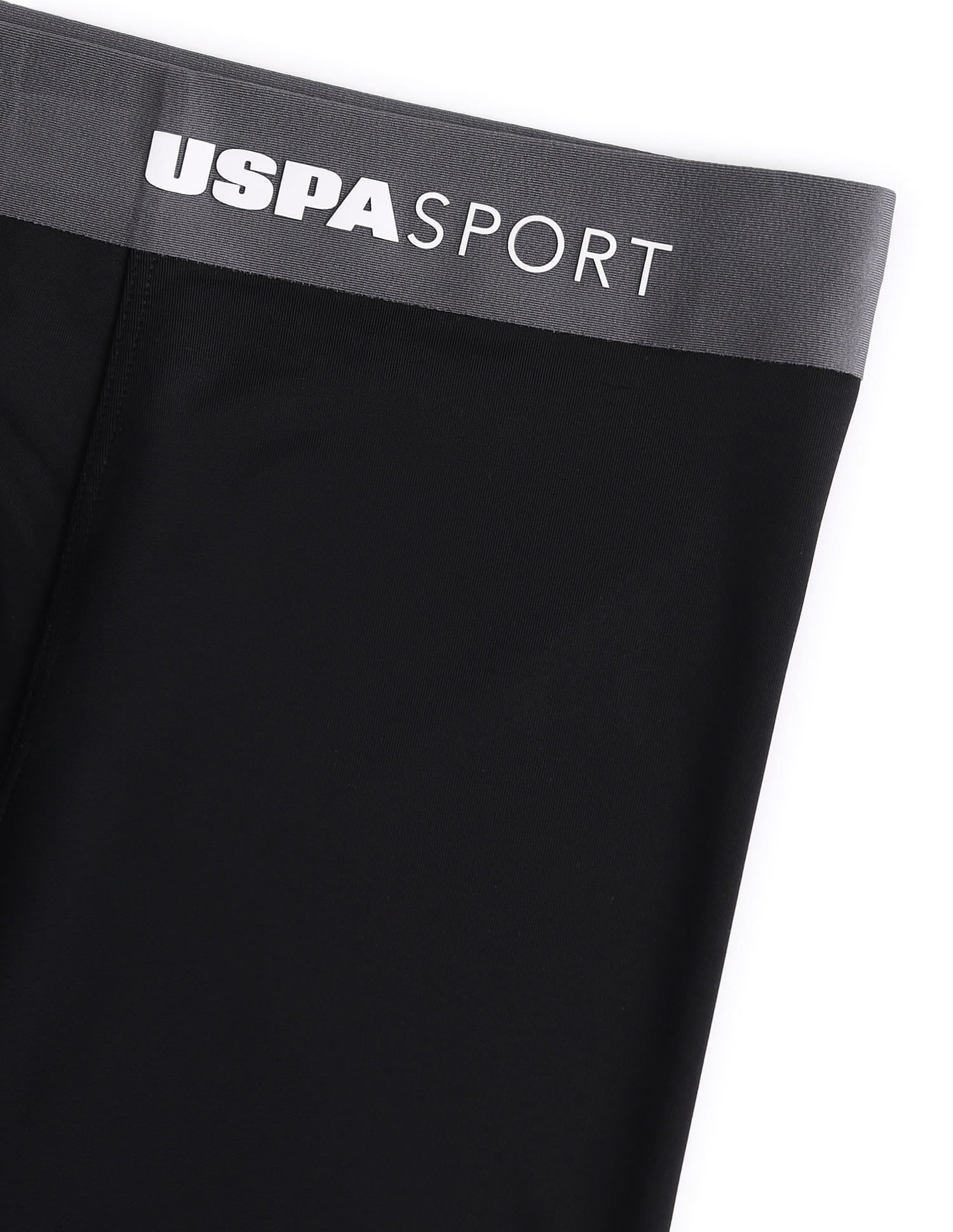 Micro Fibre Seamless Ultra-Light Trunk Black - U.S. Polo Assn. India | Large