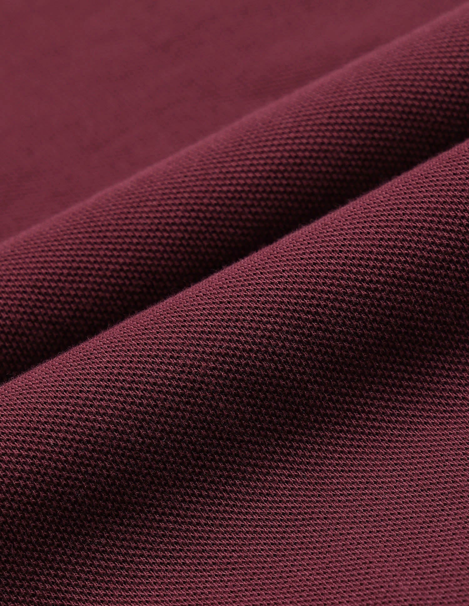 Pure Cotton Solid Polo Shirt Maroon - U.S. Polo Assn. India | Large