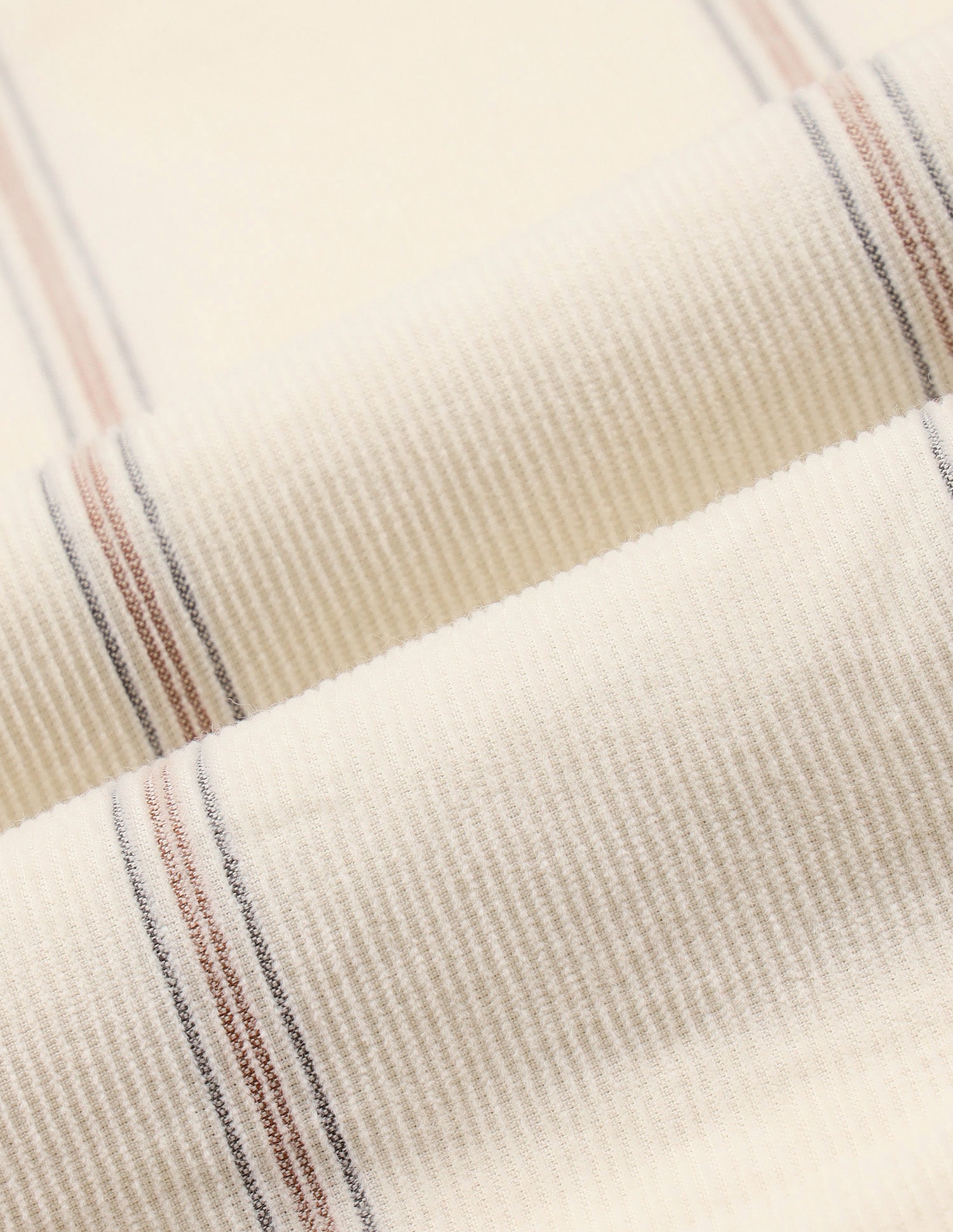Vertical Striped Corduroy Shirt Ivory - U.S. Polo Assn. India | Large