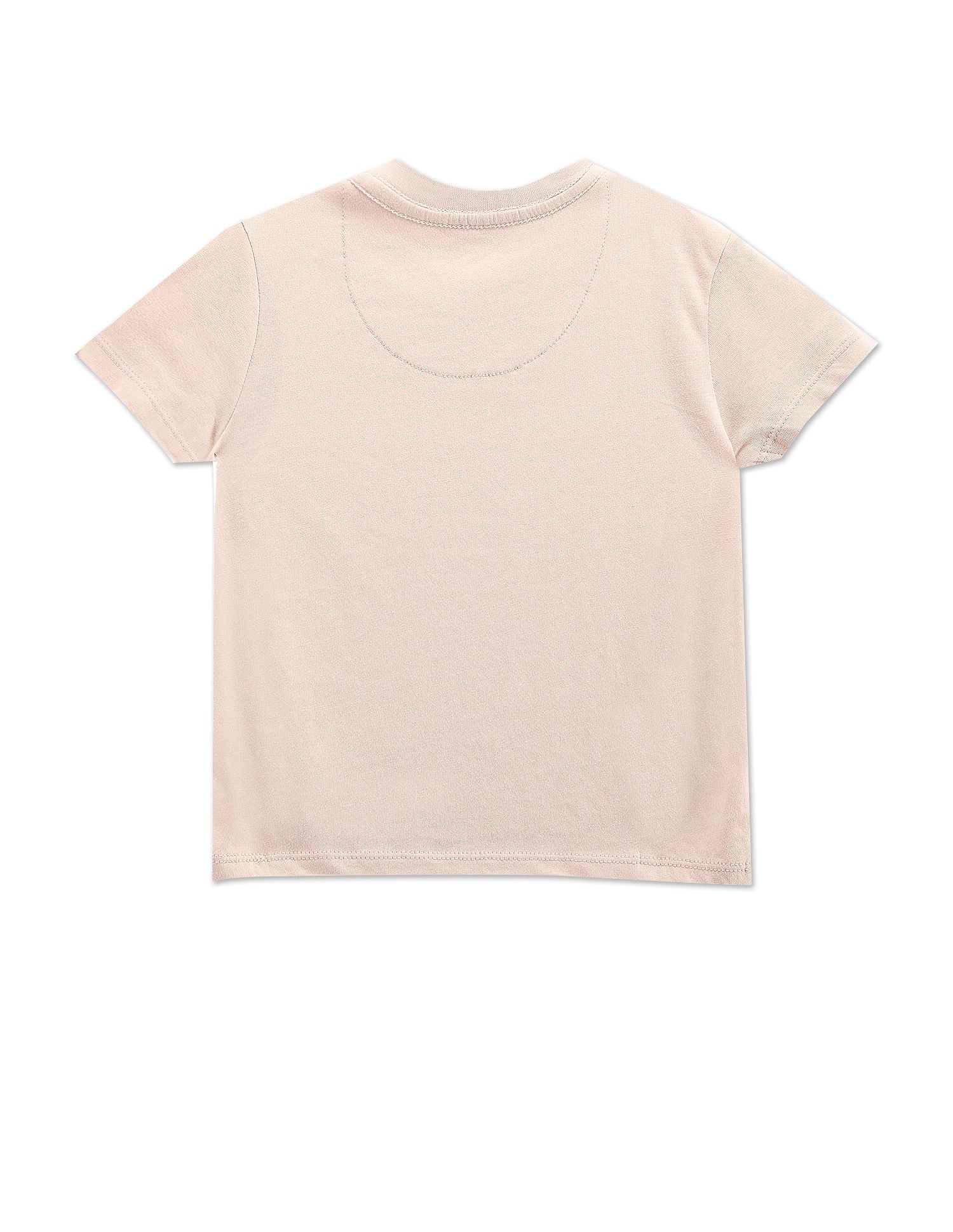 Boys Mascot Cotton T-Shirt Light Pink - U.S. POLO ASSN. | Large