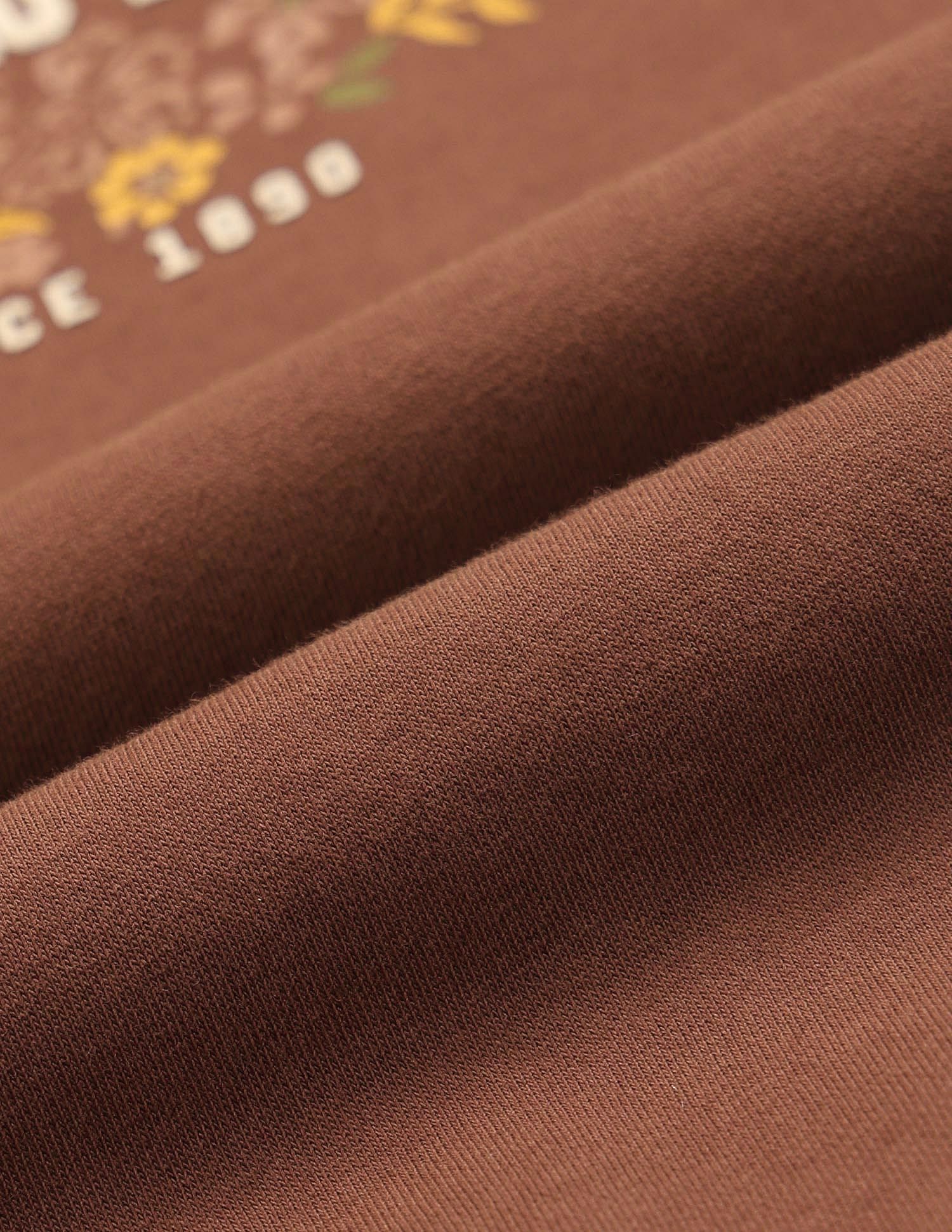 Raglan Fit Brand Printed Sweatshirt Dark Brown - U.S. POLO ASSN. | Large