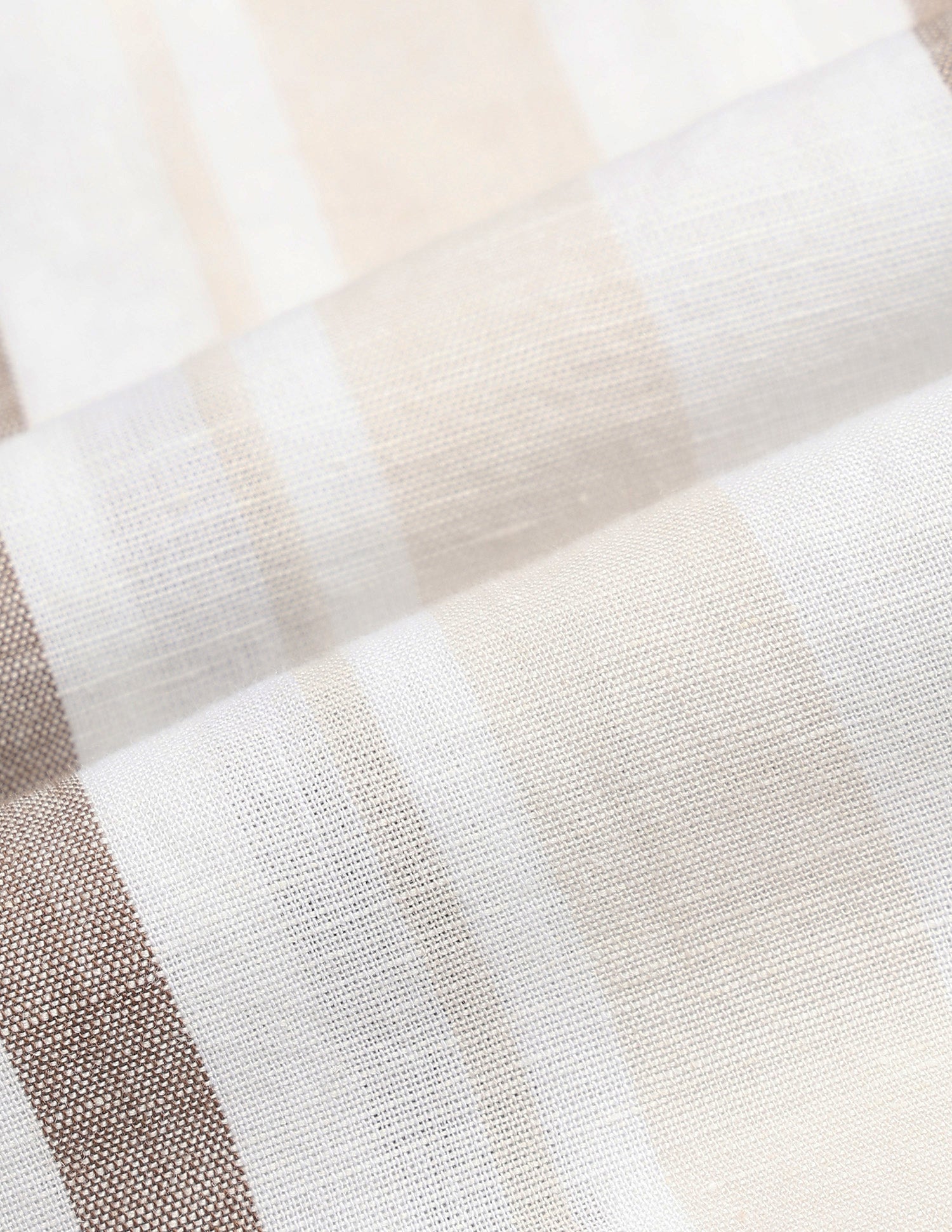 Pacho X Vertical Striped Regular Fit Shirt Ivory - U.S. Polo Assn. India | Large