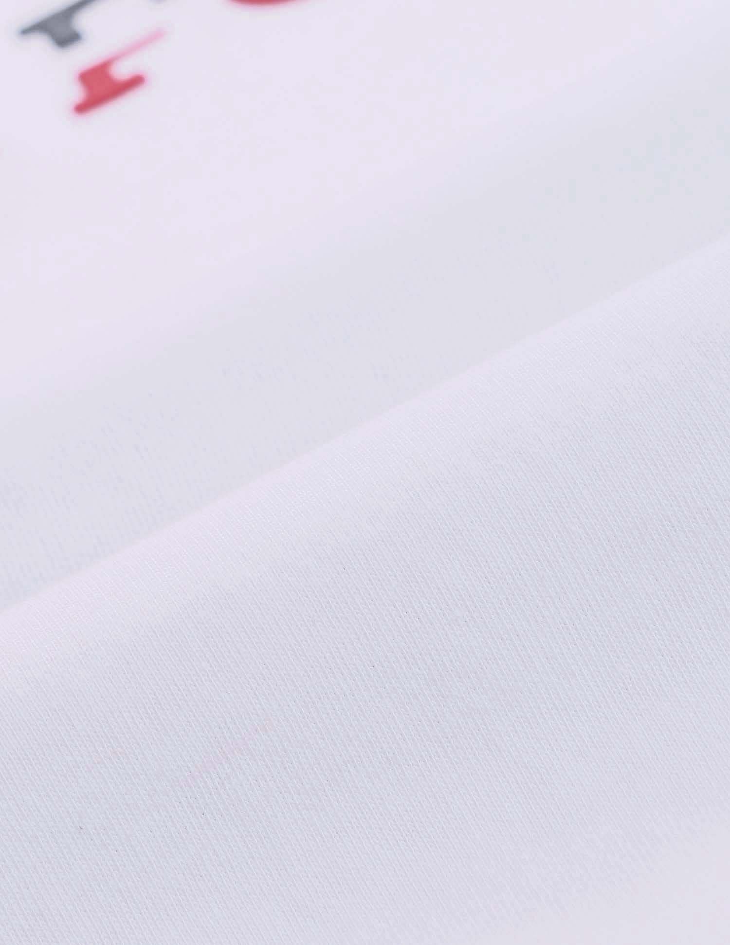 Brand Printed Slim Fit T-Shirt White - U.S. POLO ASSN. | Large