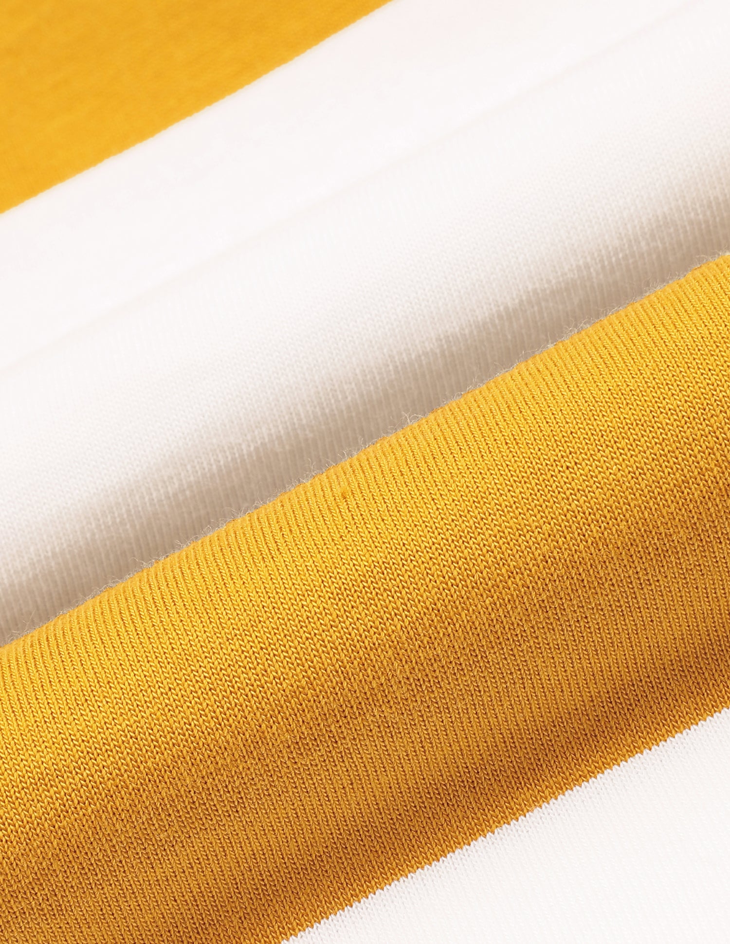 Horizontal Striped Regular Fit Polo Shirt Mustard - U.S. Polo Assn. India | Large