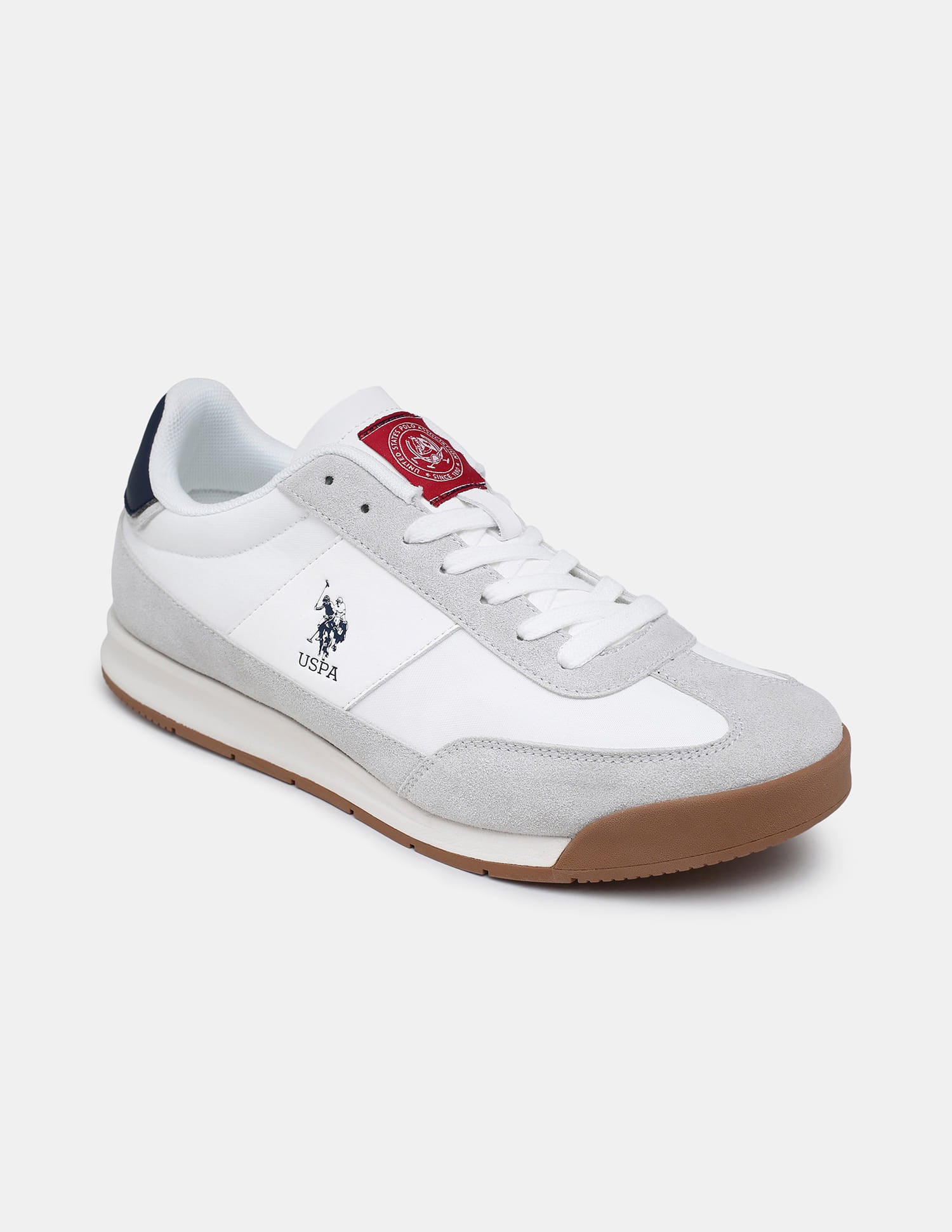 Colour Blocked Lace Ups Gallop Sneakers