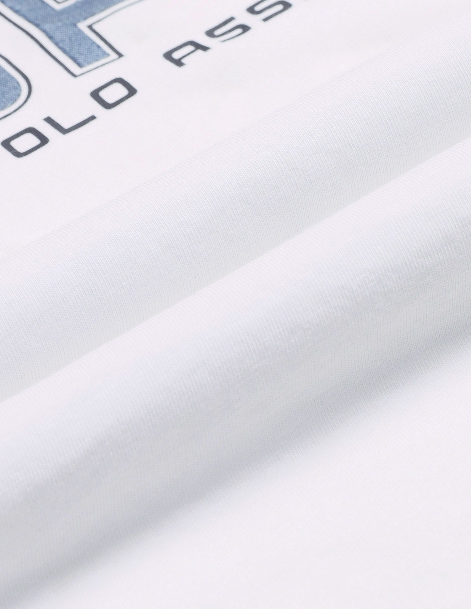 Boys Regular Fit Brand Printed T-Shirt Off White - U.S. POLO ASSN. | Large