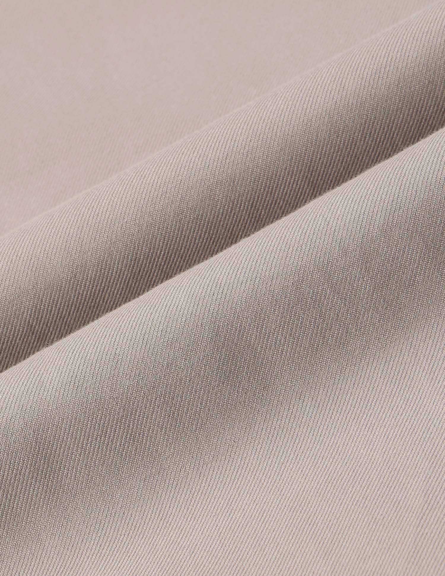 Solid Pure Cotton Twill Shirt Khaki - U.S. Polo Assn. India | Large