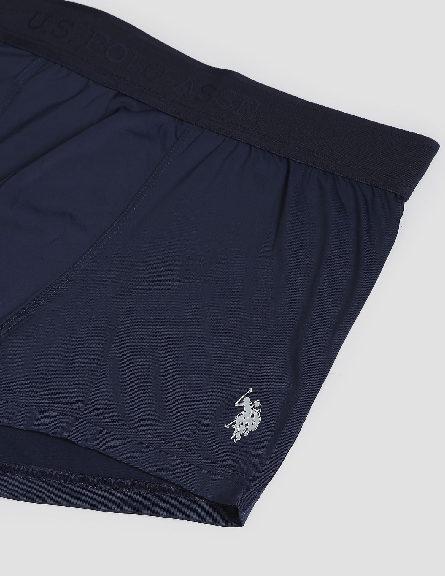 Nylon Stretch Moisture Wicking AT001 Active Trunks - Pack Of 1 Navy - U.S. POLO ASSN. | Large