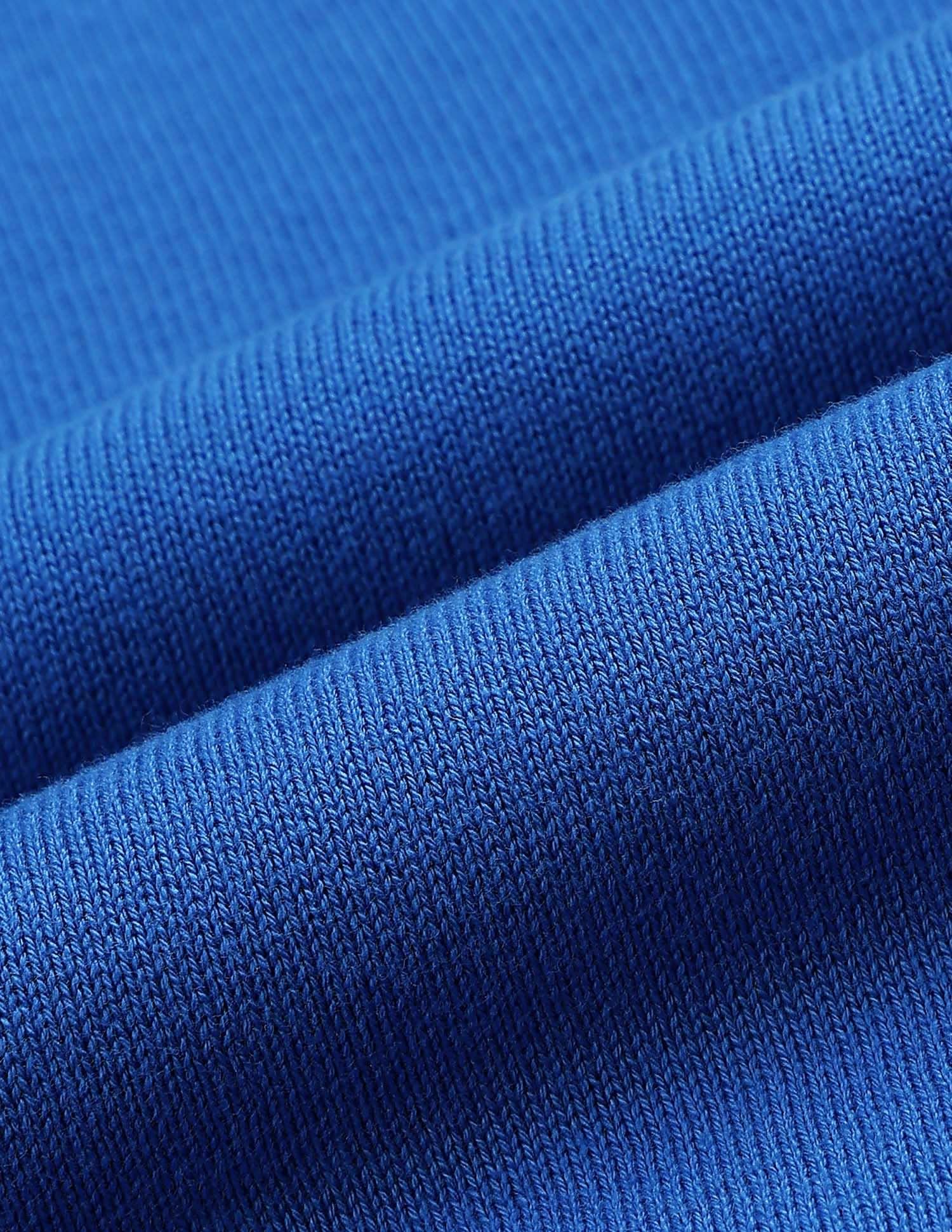 Relaxed Fit Solid Sweater Blue - U.S. POLO ASSN. | Large