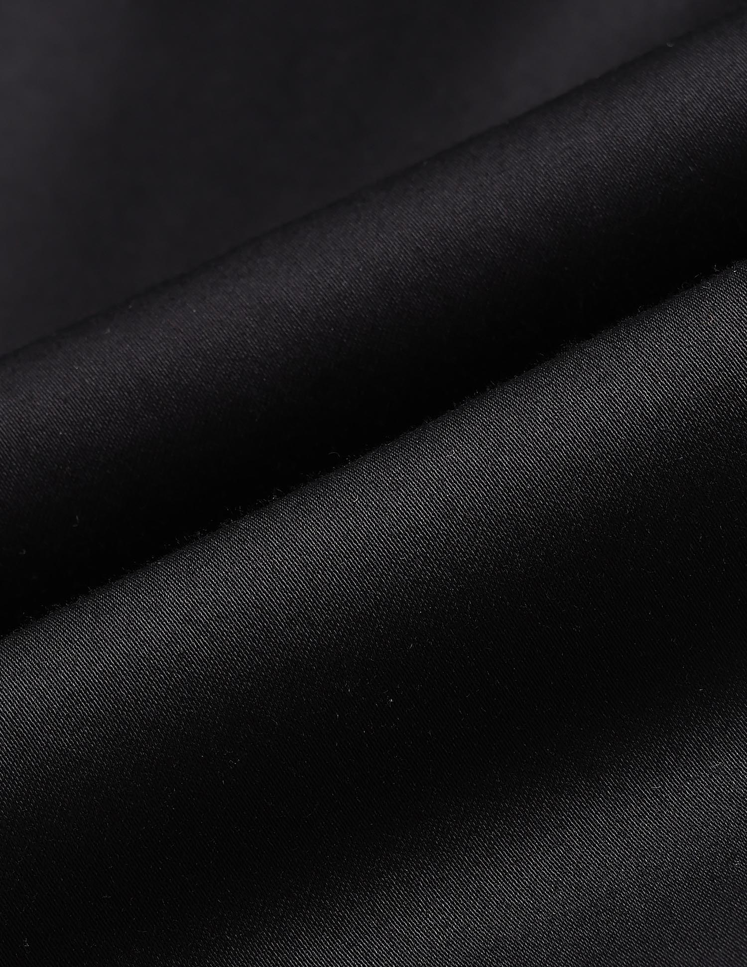 Tailored Fit Solid Shirt Black - U.S. Polo Assn. India | Large