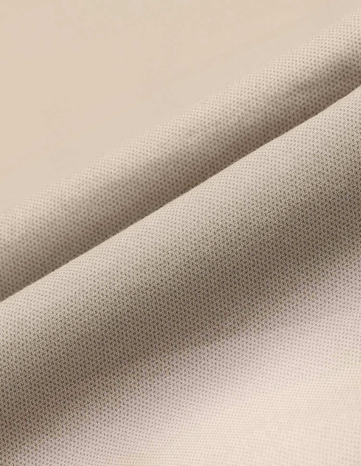 Textured Austin Slim Fit Trousers Beige - U.S. Polo Assn. India | Large