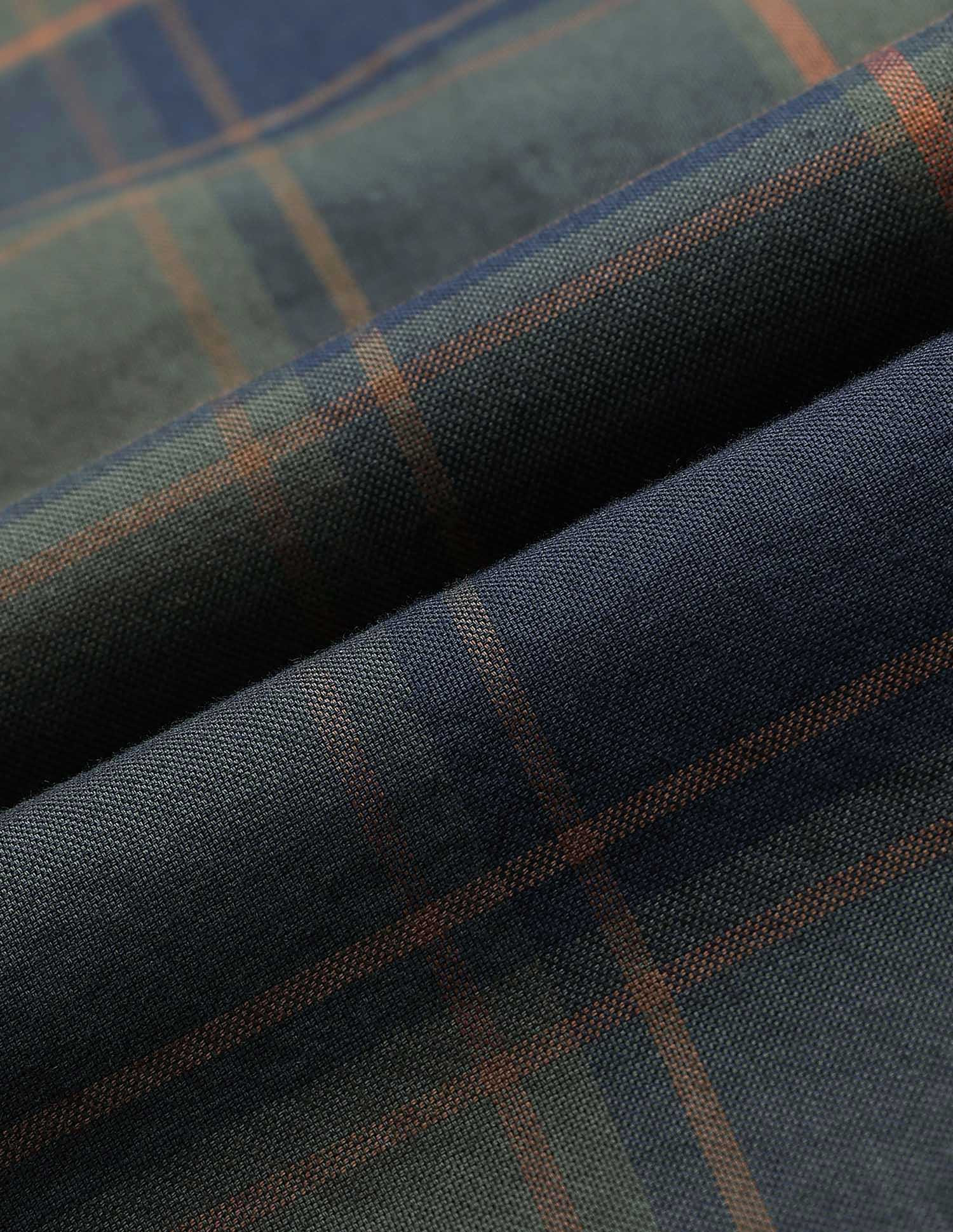 Buffalo Checked Dobby Shirt Olive - U.S. Polo Assn. India | Large