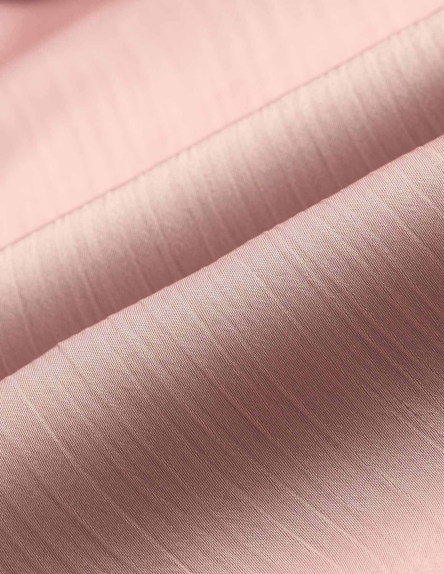 Relaxed Fit Satin Shirt Pink - U.S. POLO ASSN. | Large