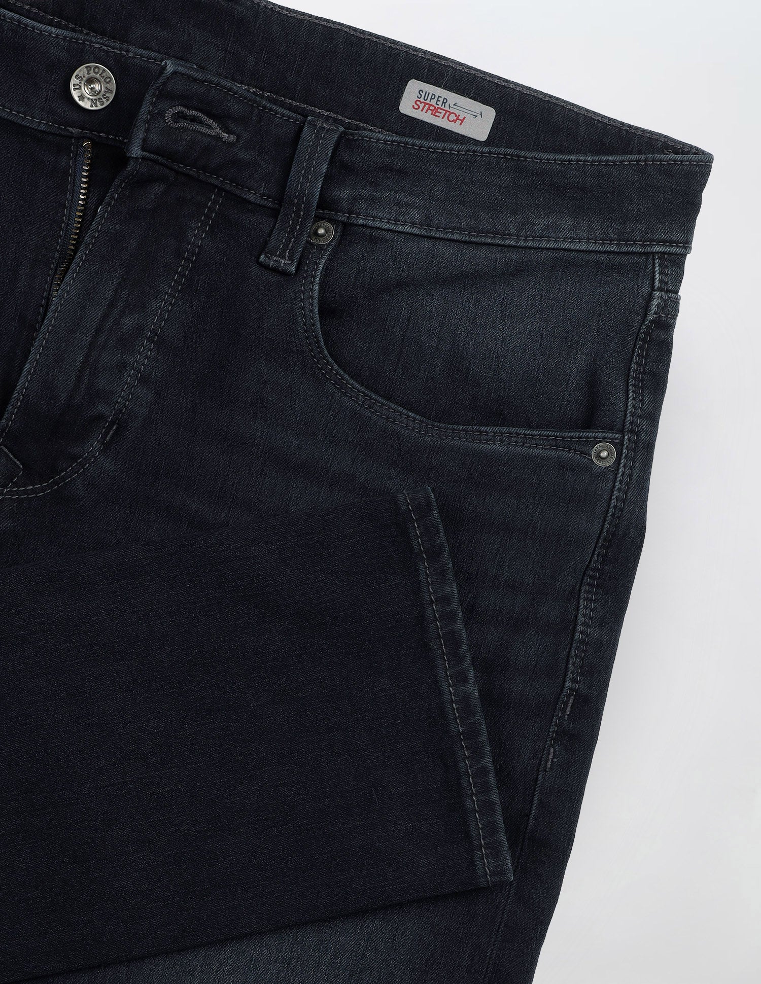 Henry Tapered Fit Blue Jeans Dark Blue - U.S. Polo Assn. India | Large