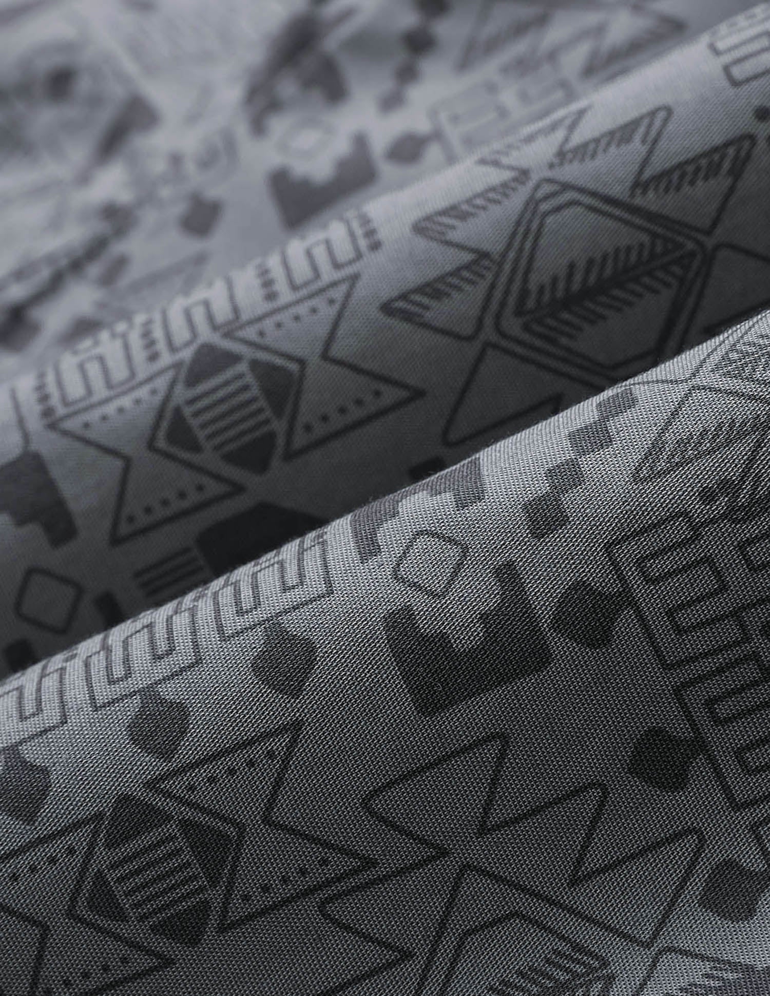 Cotton Printed OEX12 Boxers - Pack Of 1 Light Grey - U.S. POLO ASSN. | Large