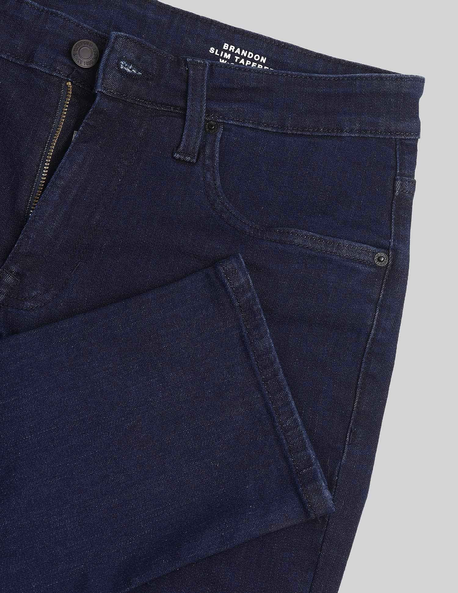 Brandon Slim Tapered Fit Blue Jeans Blue - U.S. POLO ASSN. | Large