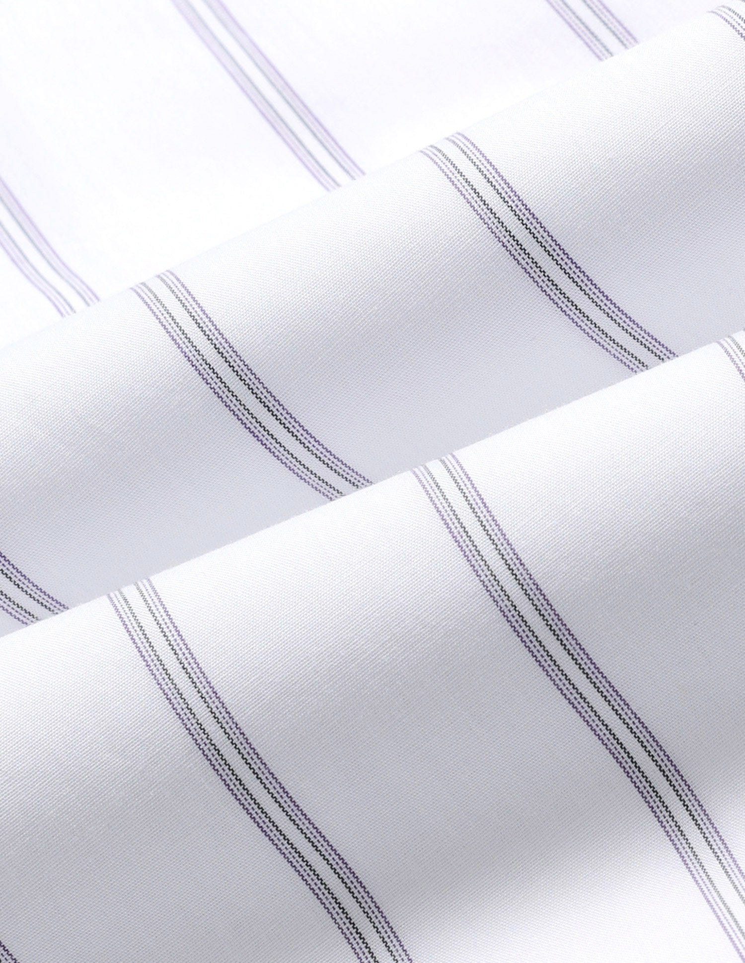 Vertical Striped Poplin Shirt Purple - U.S. Polo Assn. India | Large