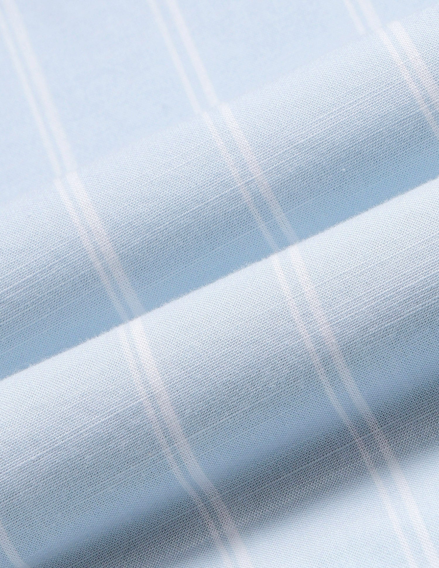 Vertical Striped Regular Fit Shirt Light Blue - U.S. Polo Assn. India | Large