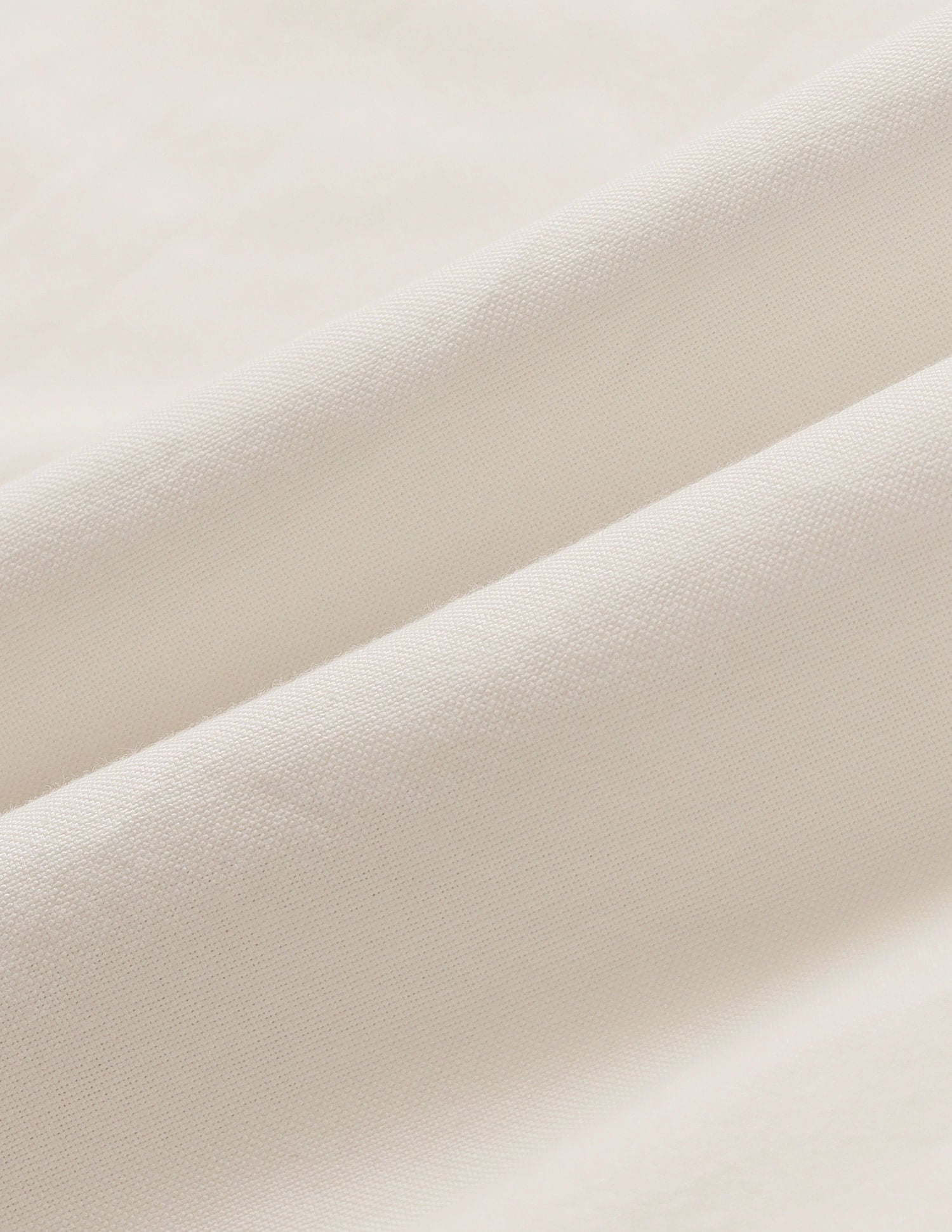 Tailored Fit Solid Shirt Off-White - U.S. POLO ASSN. | Large