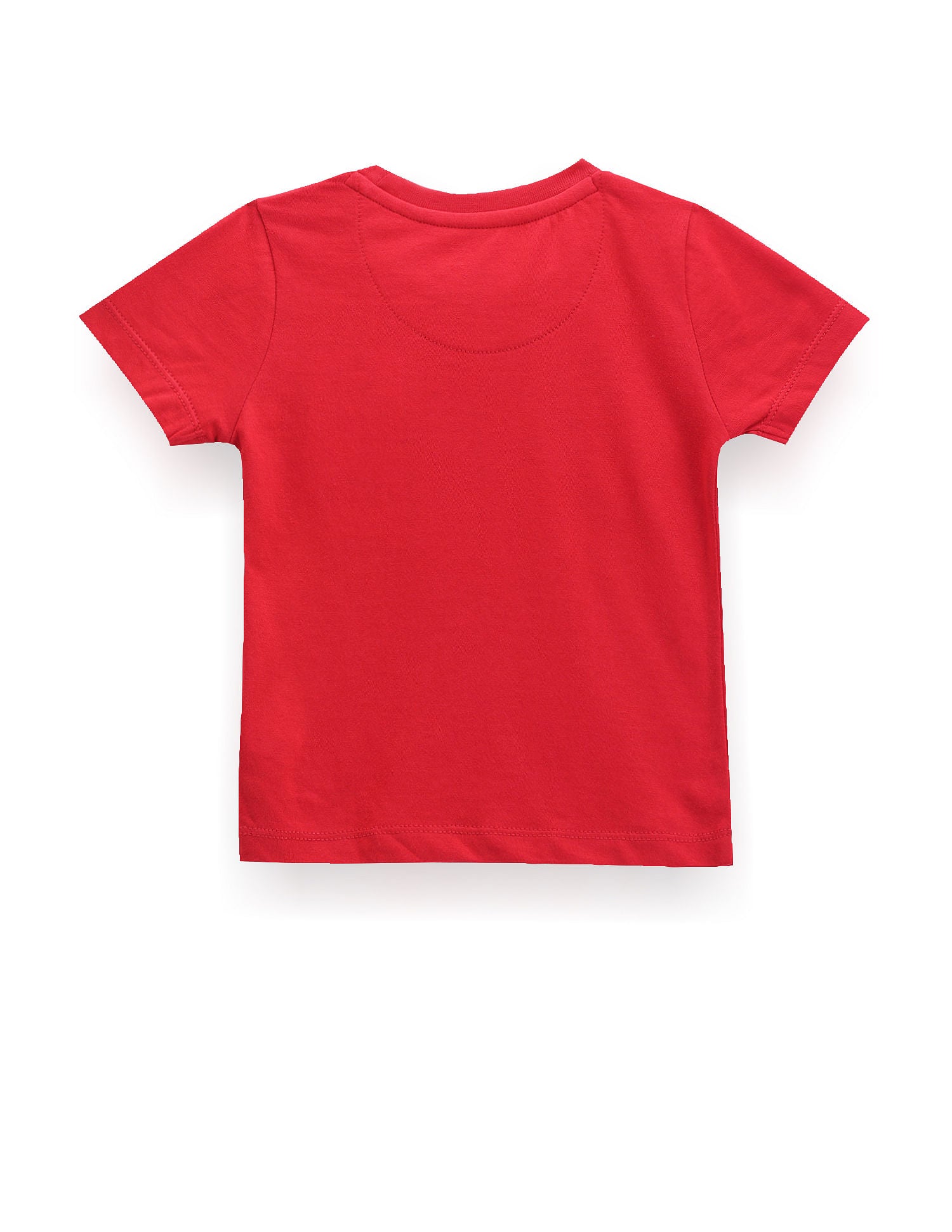 Boys Typographic Print Cotton T-Shirt Red - U.S. POLO ASSN. | Large