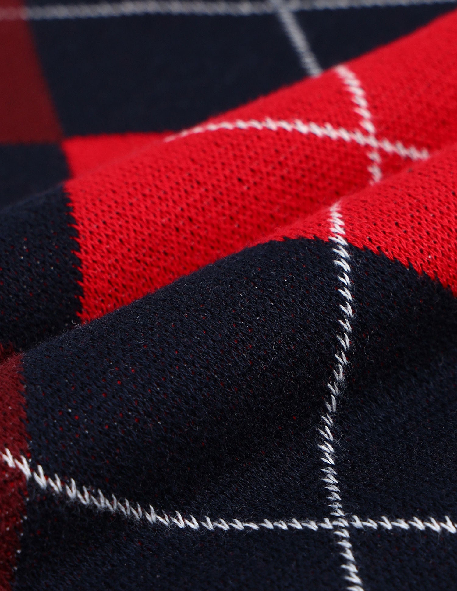 Boys Argyle Cotton Sweater Blue - U.S. POLO ASSN. | Large