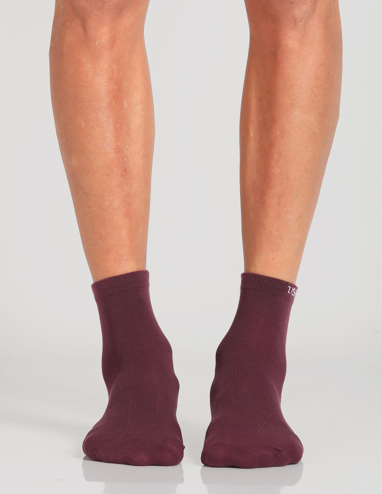 Aloe Finish Ankle Length ES002 Socks - Pack Of 3 Fig, Bistro Green and Mineral Yellow - U.S. POLO ASSN. | Large