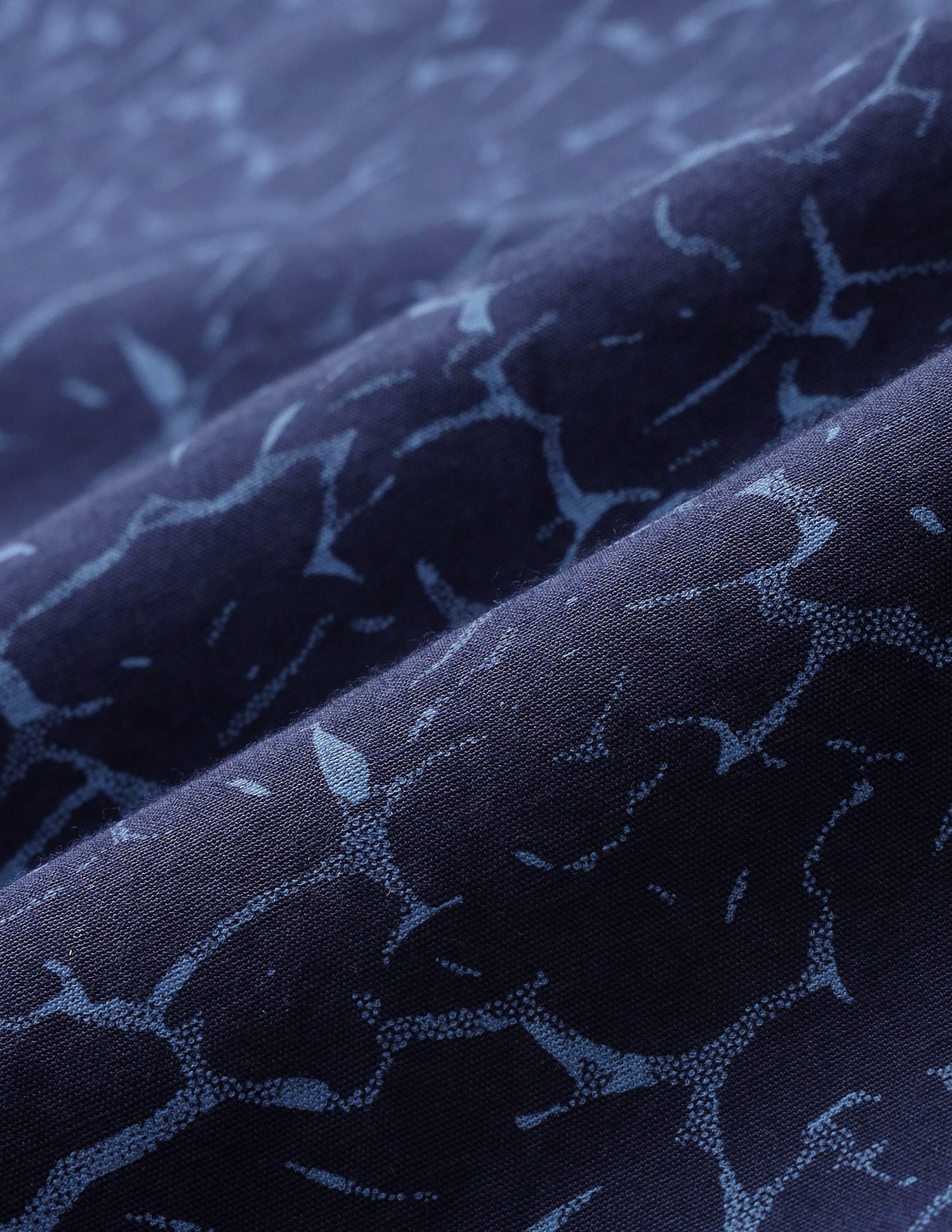 Cutaway Collar Cotton Shirt NAVY BLUE - U.S. Polo Assn. India | Large