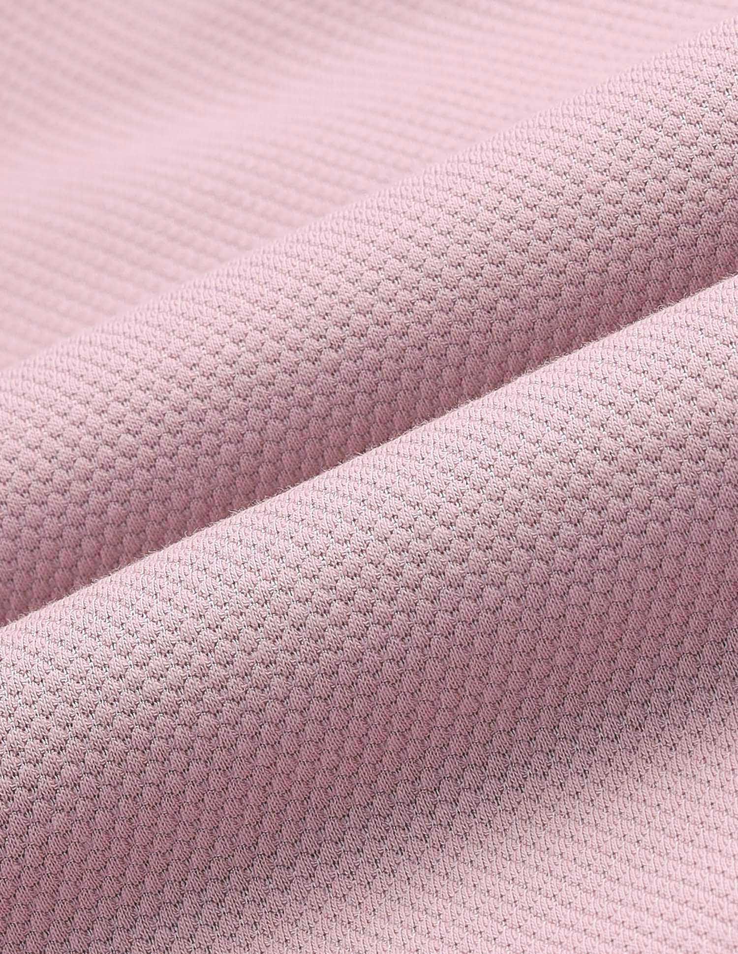 Textured Slim Fit Polo Shirt Light Pink - U.S. Polo Assn. India | Large