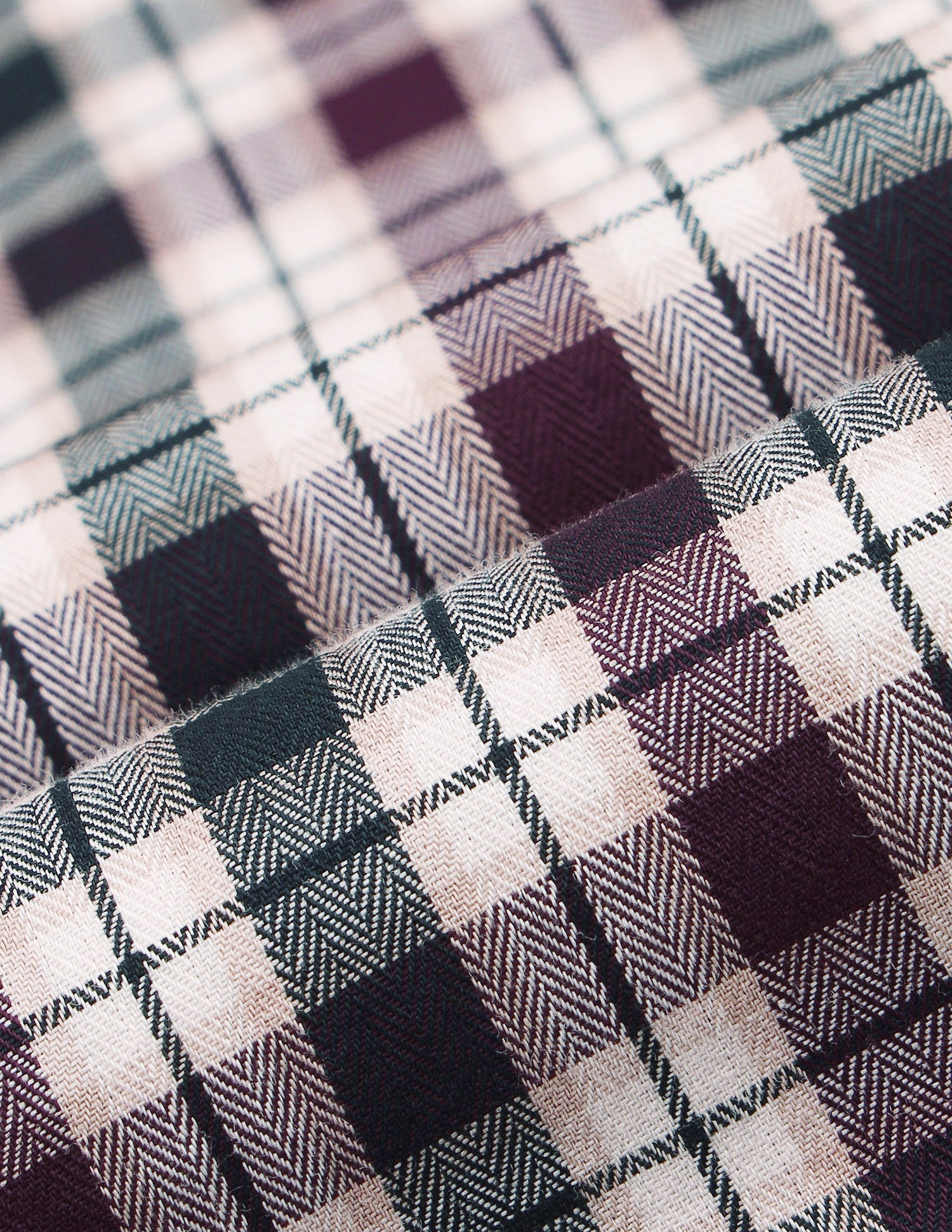 Grid Tattersall Checked Twill Shirt Burgundy - U.S. Polo Assn. India | Large